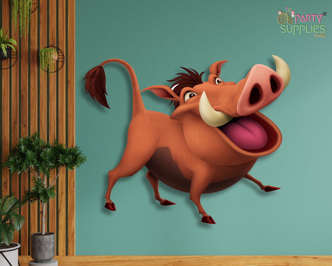Lion King Theme Pumbaa Cutout