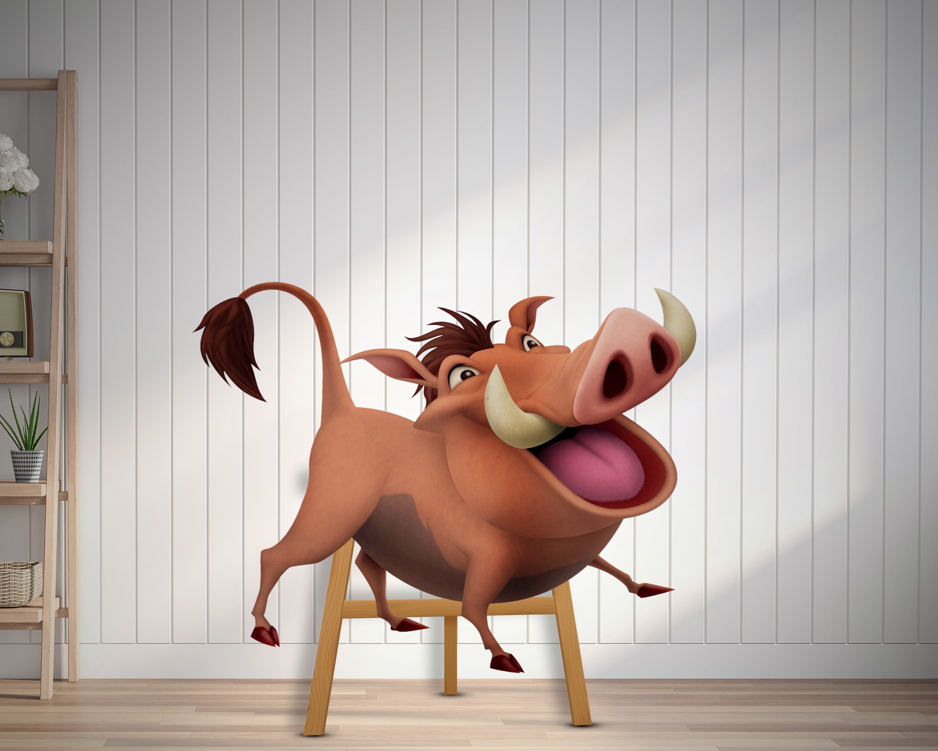 Lion King Theme Pumbaa Cutout
