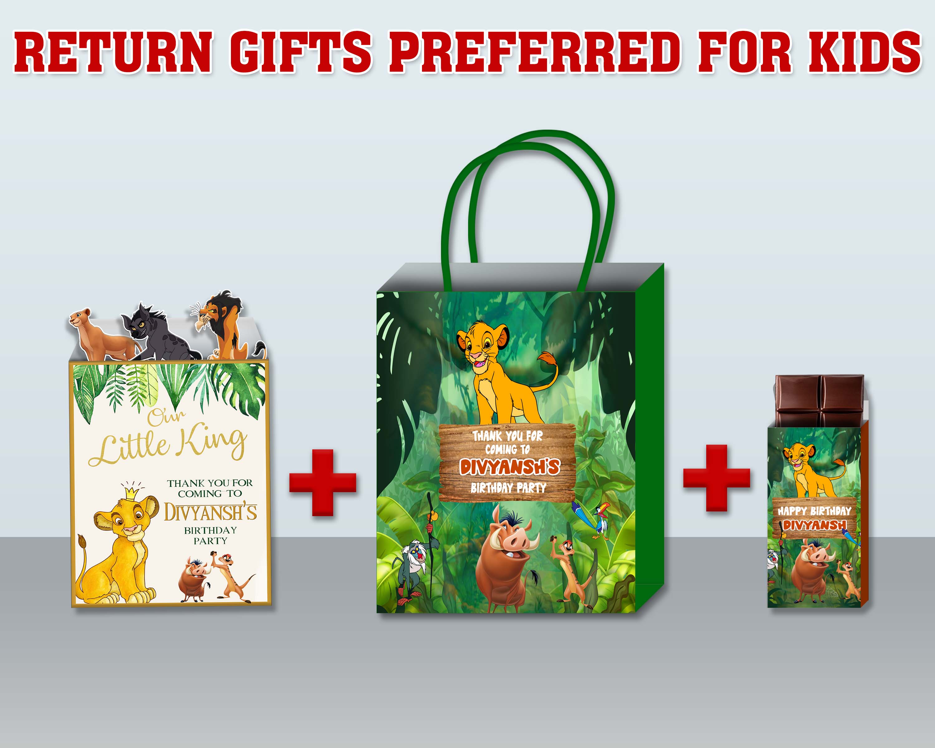Lion King Theme Return Gift Combo