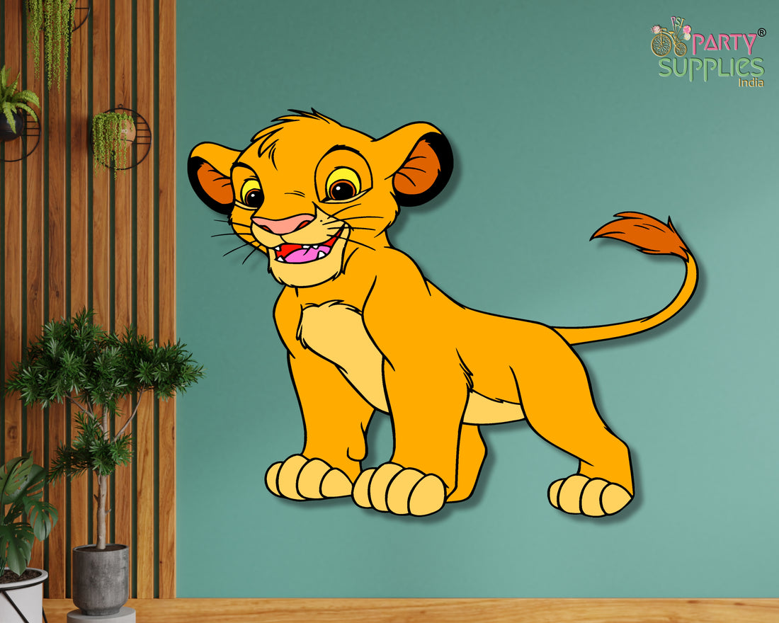 Lion King Theme Simba Cutout