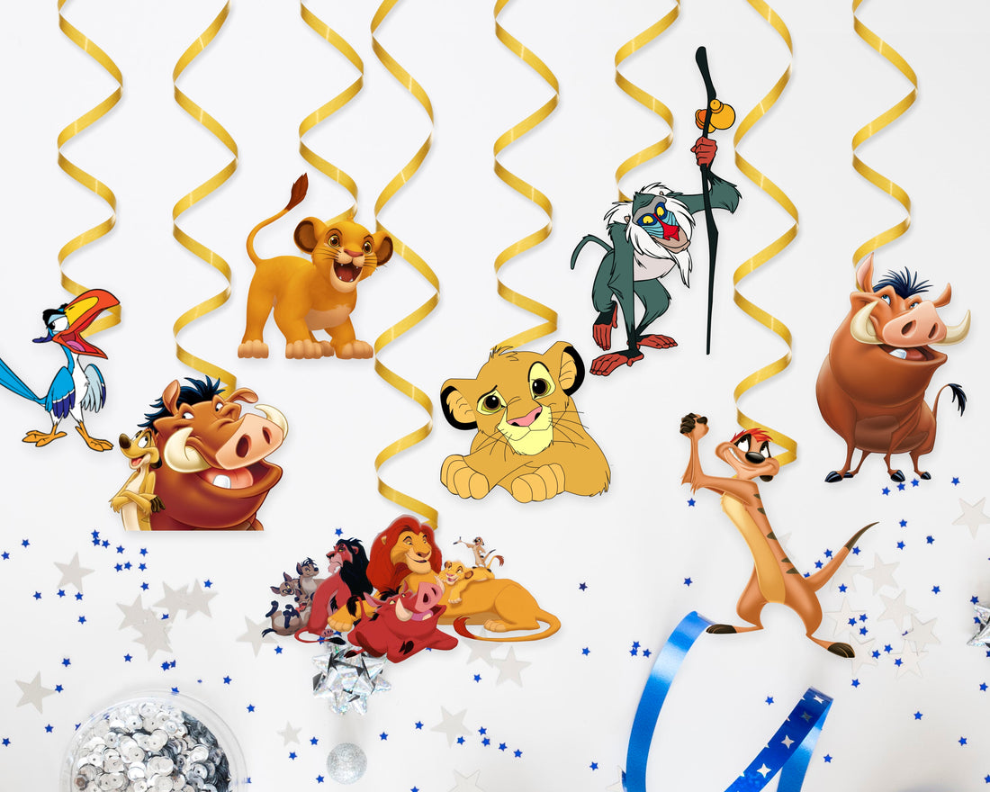 Lion King Theme Swirls