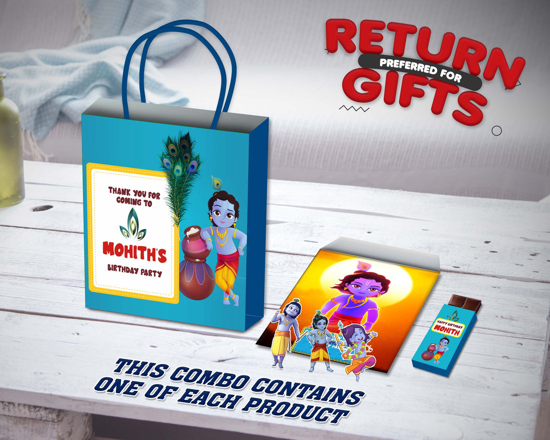 Little Krishna Theme Return Gift Combo