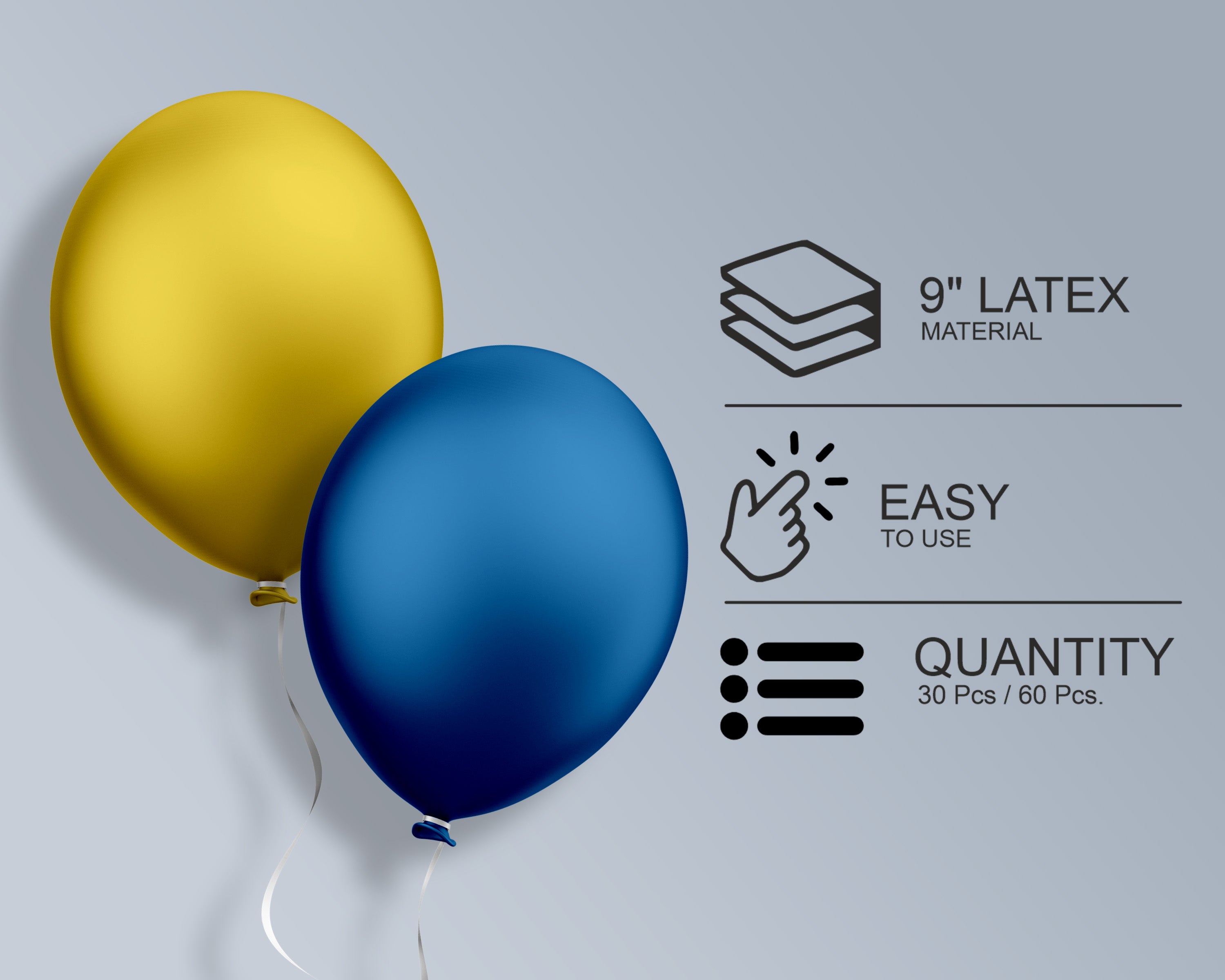 Minions Theme Colour 30 Pcs Balloons