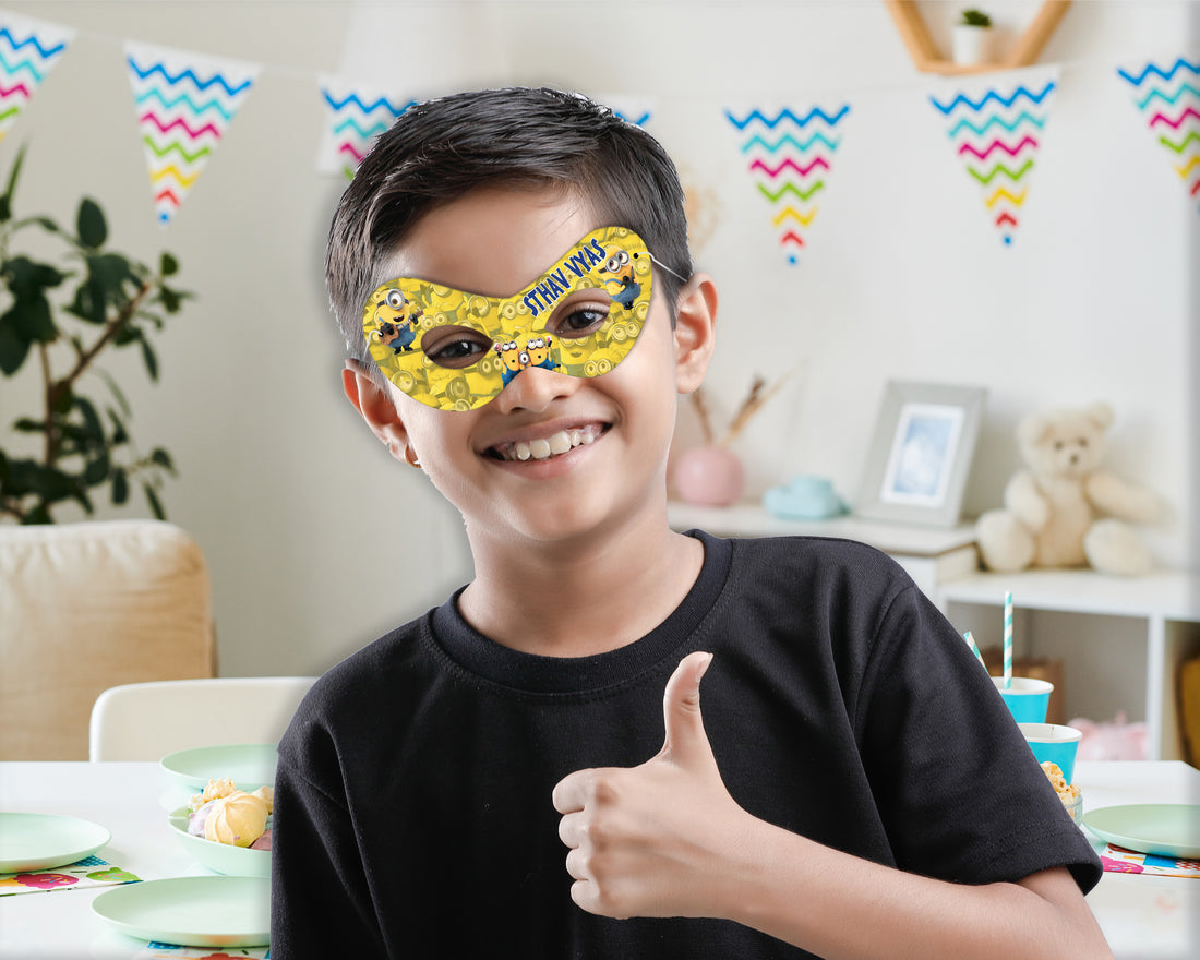 Minion Theme Customized Eye Mask