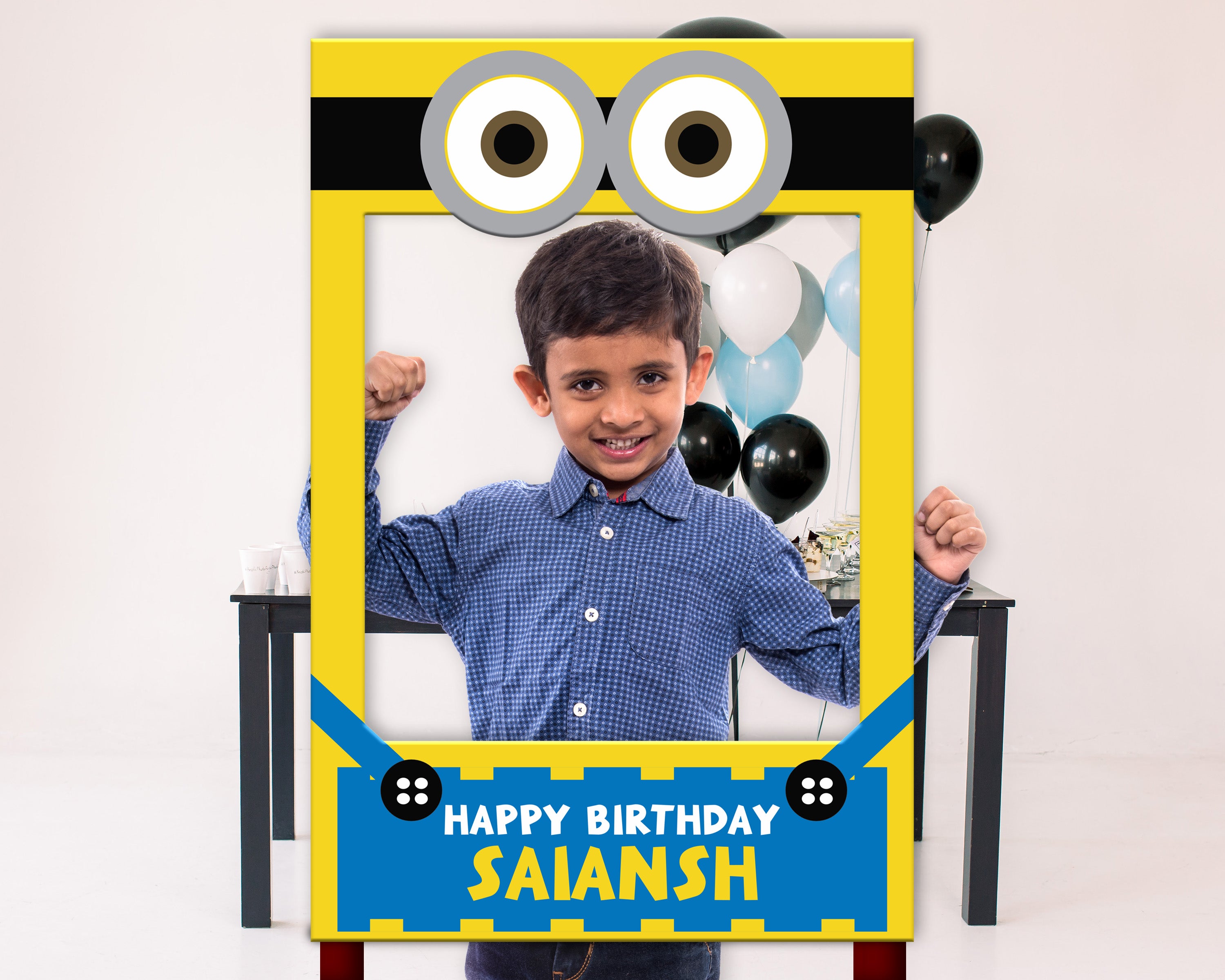 Minion Theme Customized Photobooth