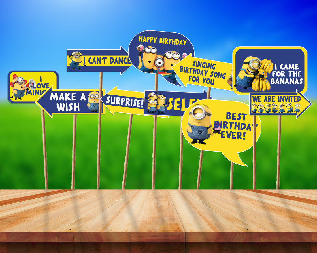 Minion Theme Customized Props