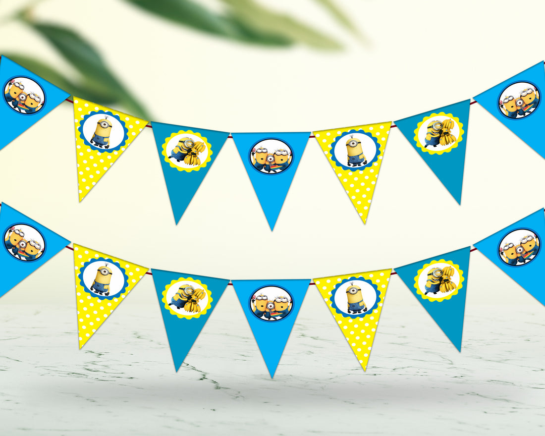Minion Theme Flag Hanging