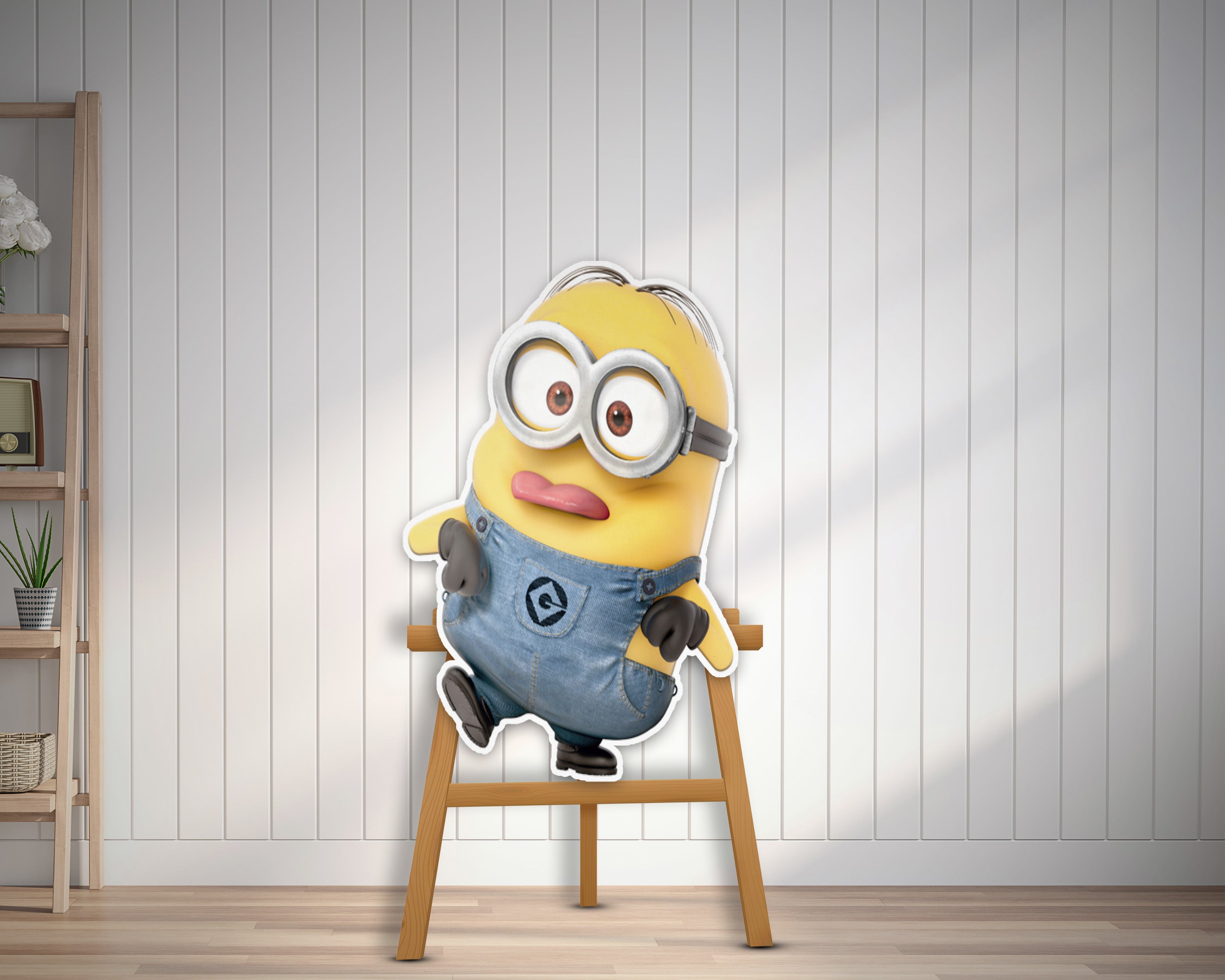 Minion Theme Standing Pose Cutout