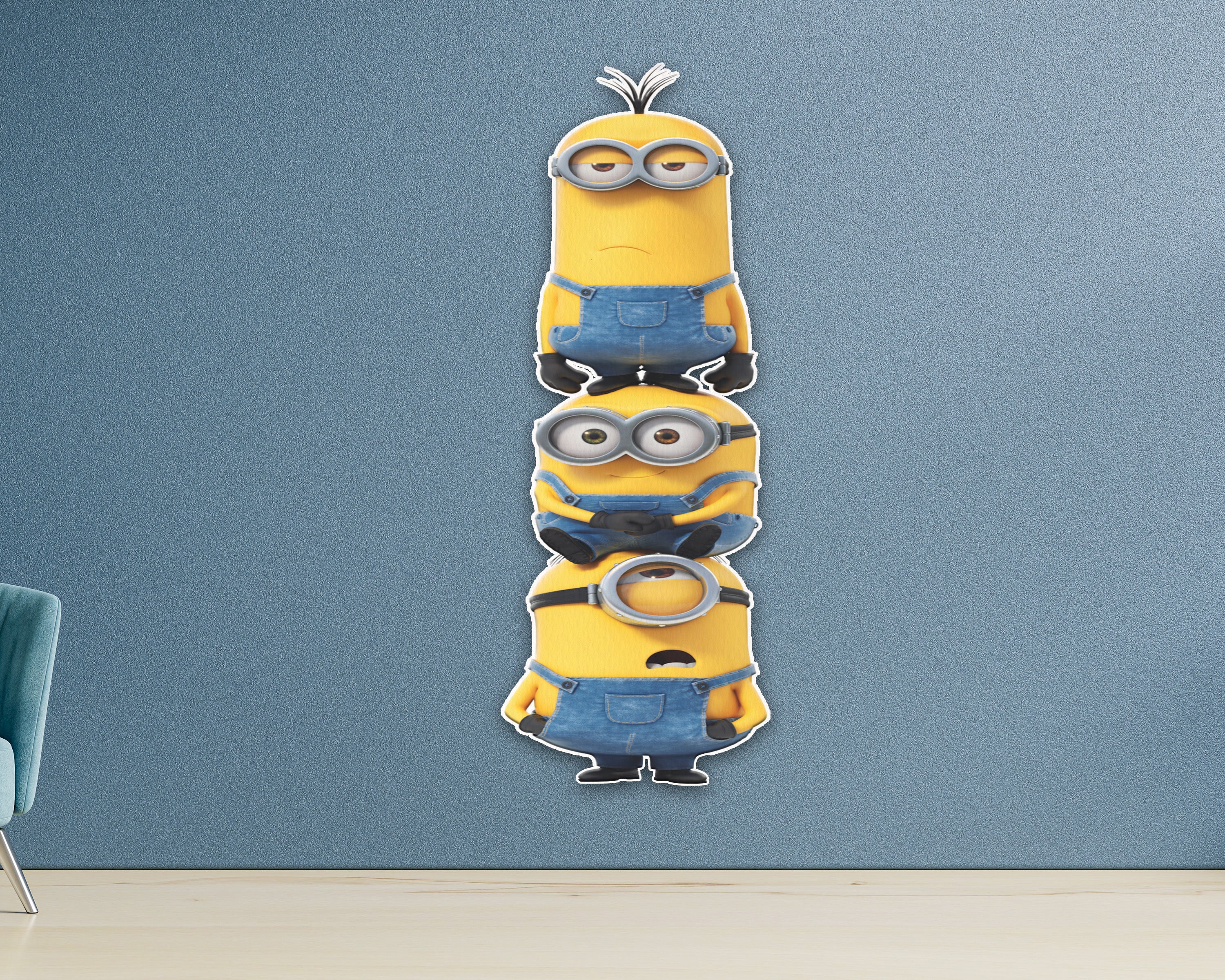 Minion Theme Triple Decker Cutout