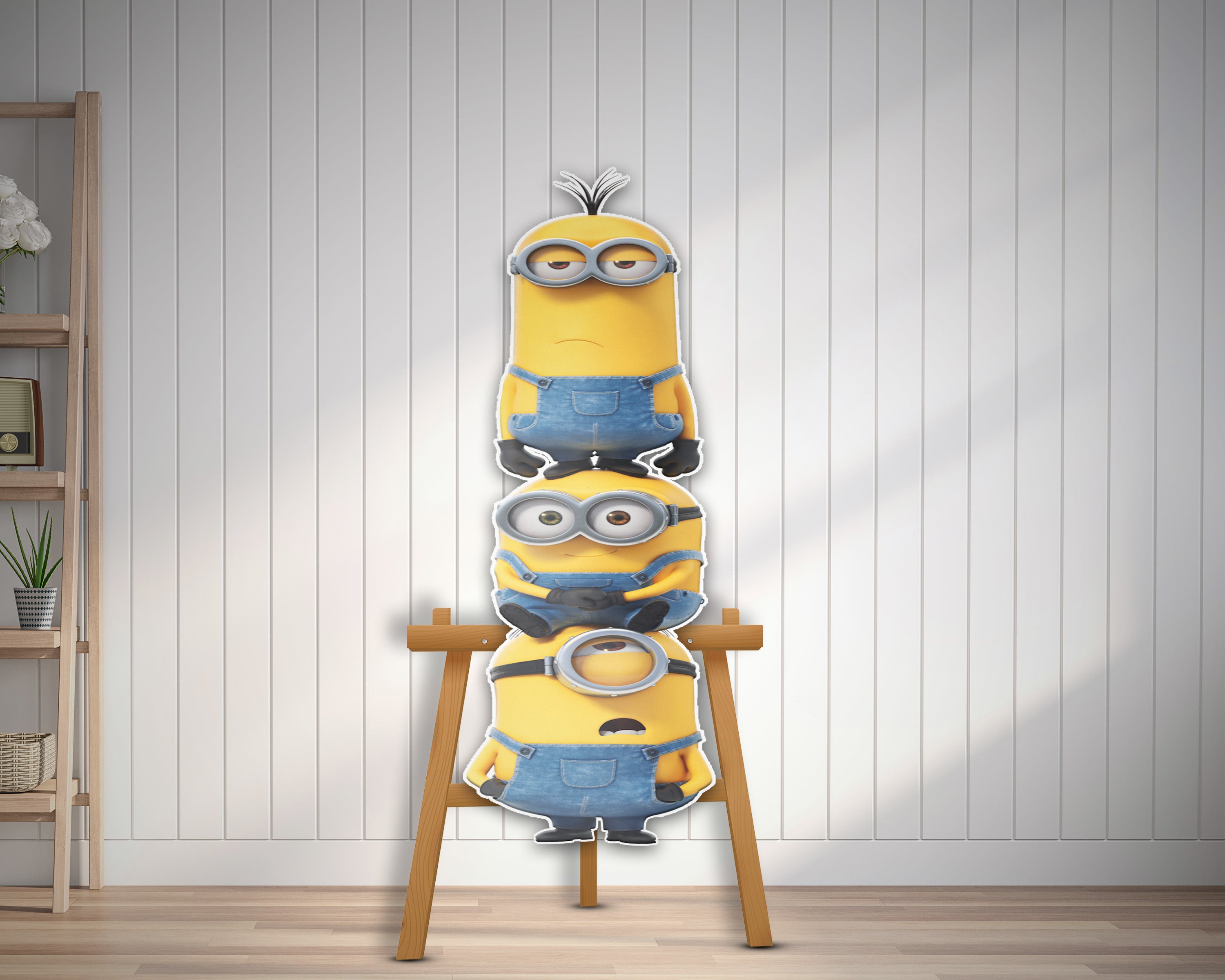 Minion Theme Triple Decker Cutout