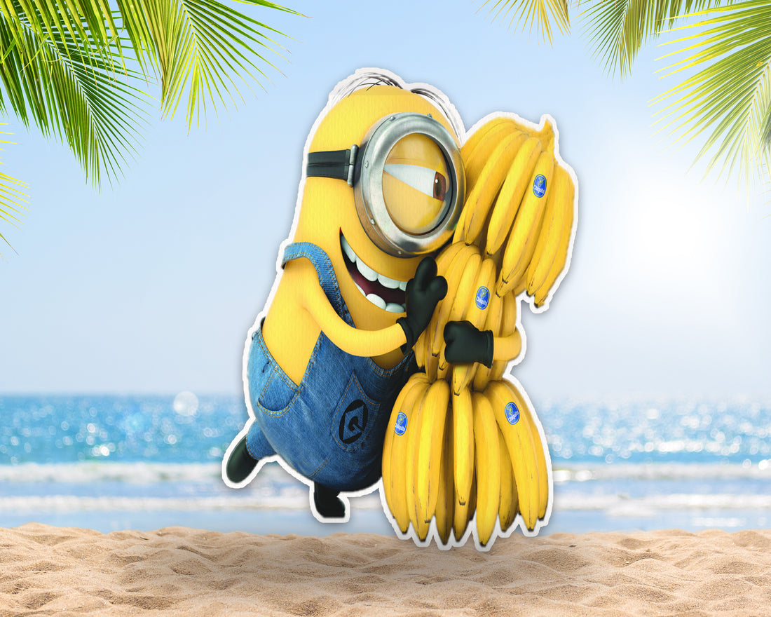 Minion Theme with Banana Cutout
