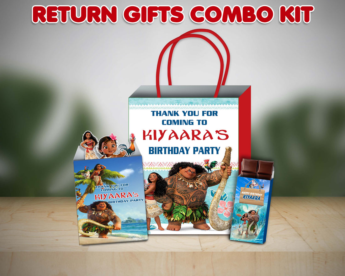 Moana Theme Return Gift Combo