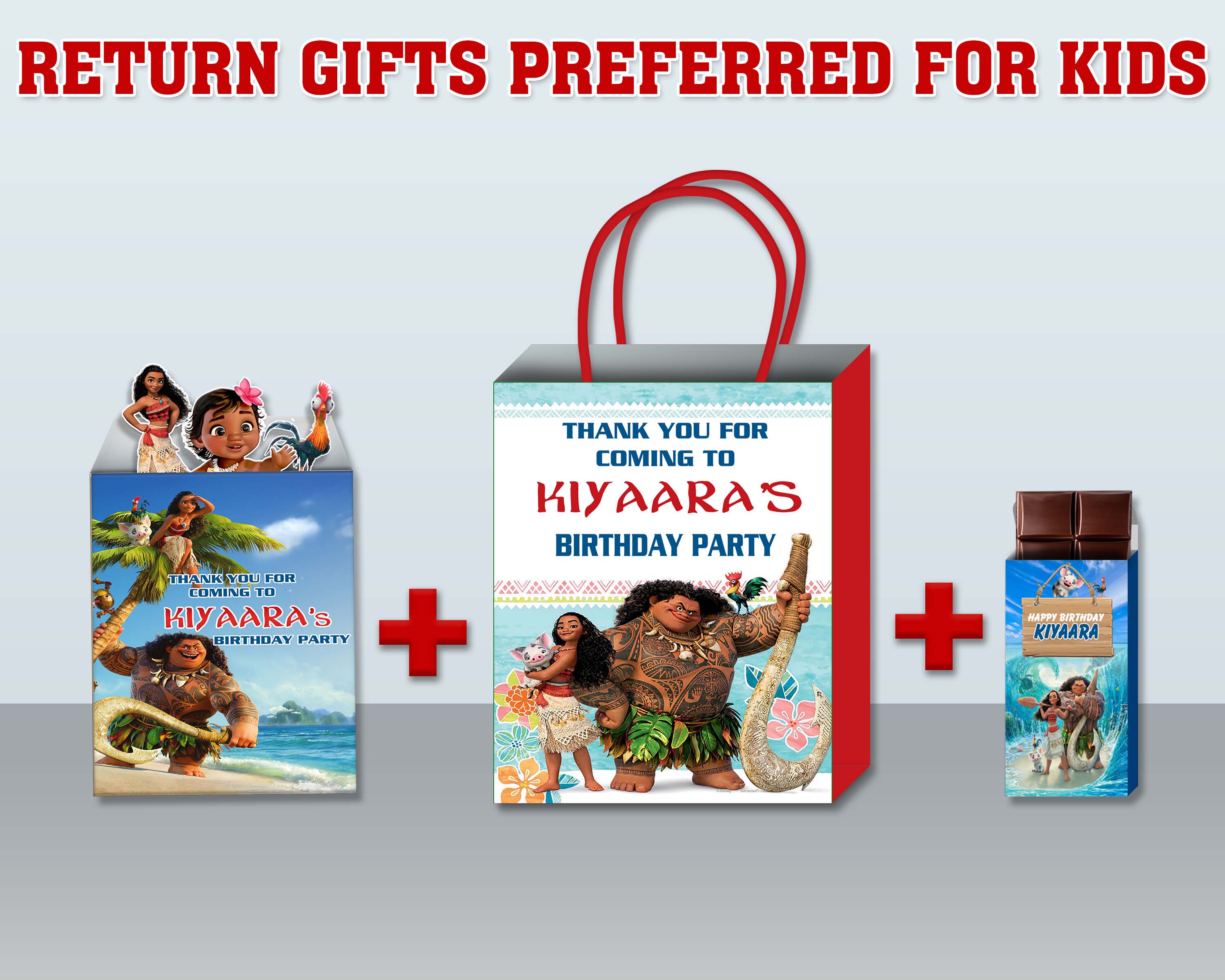 Moana Theme Return Gift Combo