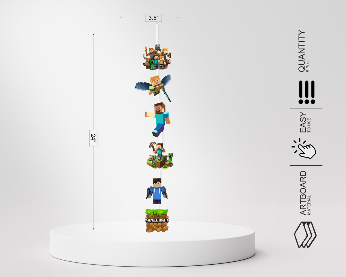 Minecraft Theme Customized Dangler