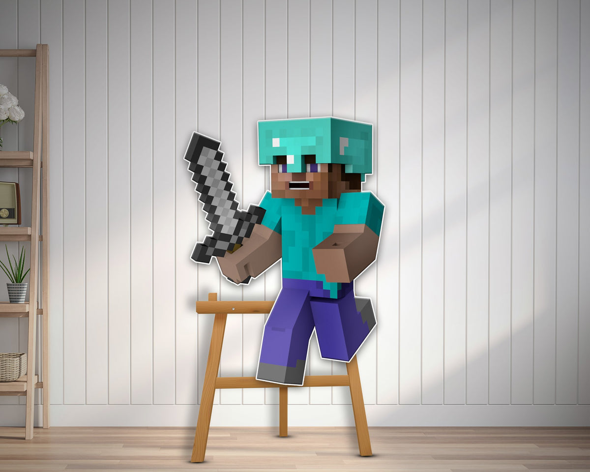 Minecraft Theme Cutout MIN-10