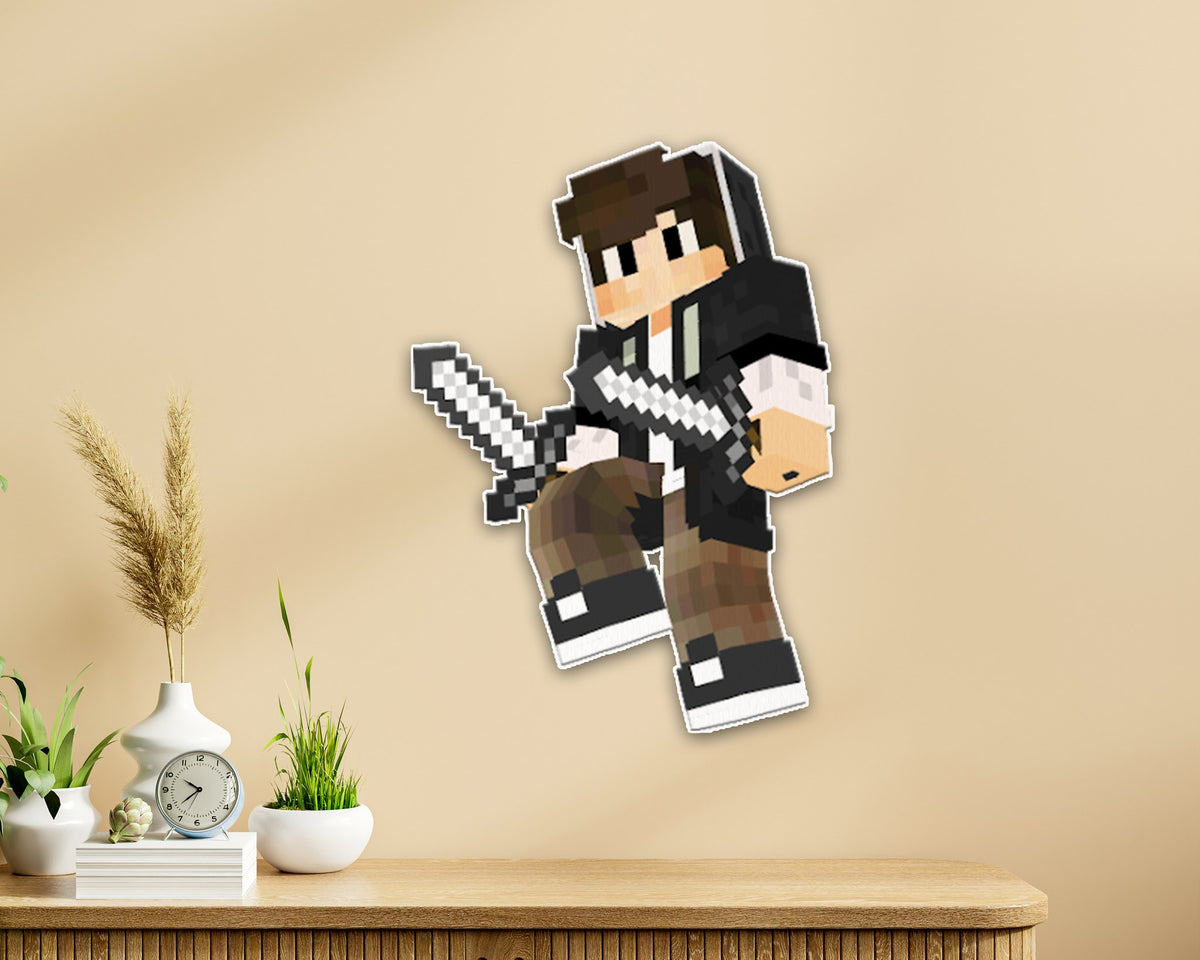 Minecraft Theme Cutout MIN-11