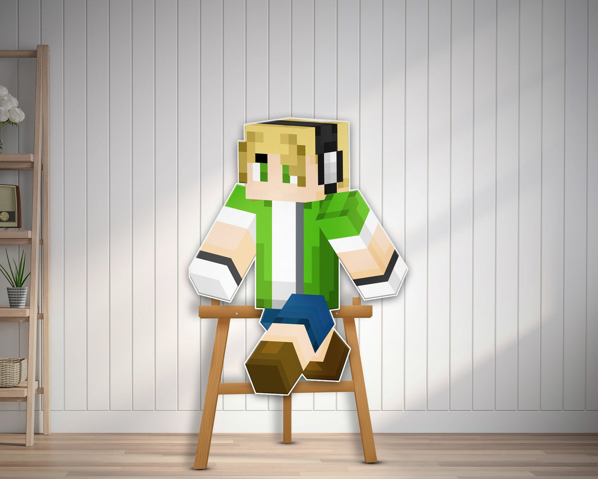 Minecraft Theme Cutout MIN-12