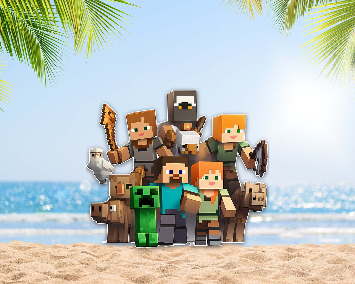Minecraft Theme Cutout MIN-04