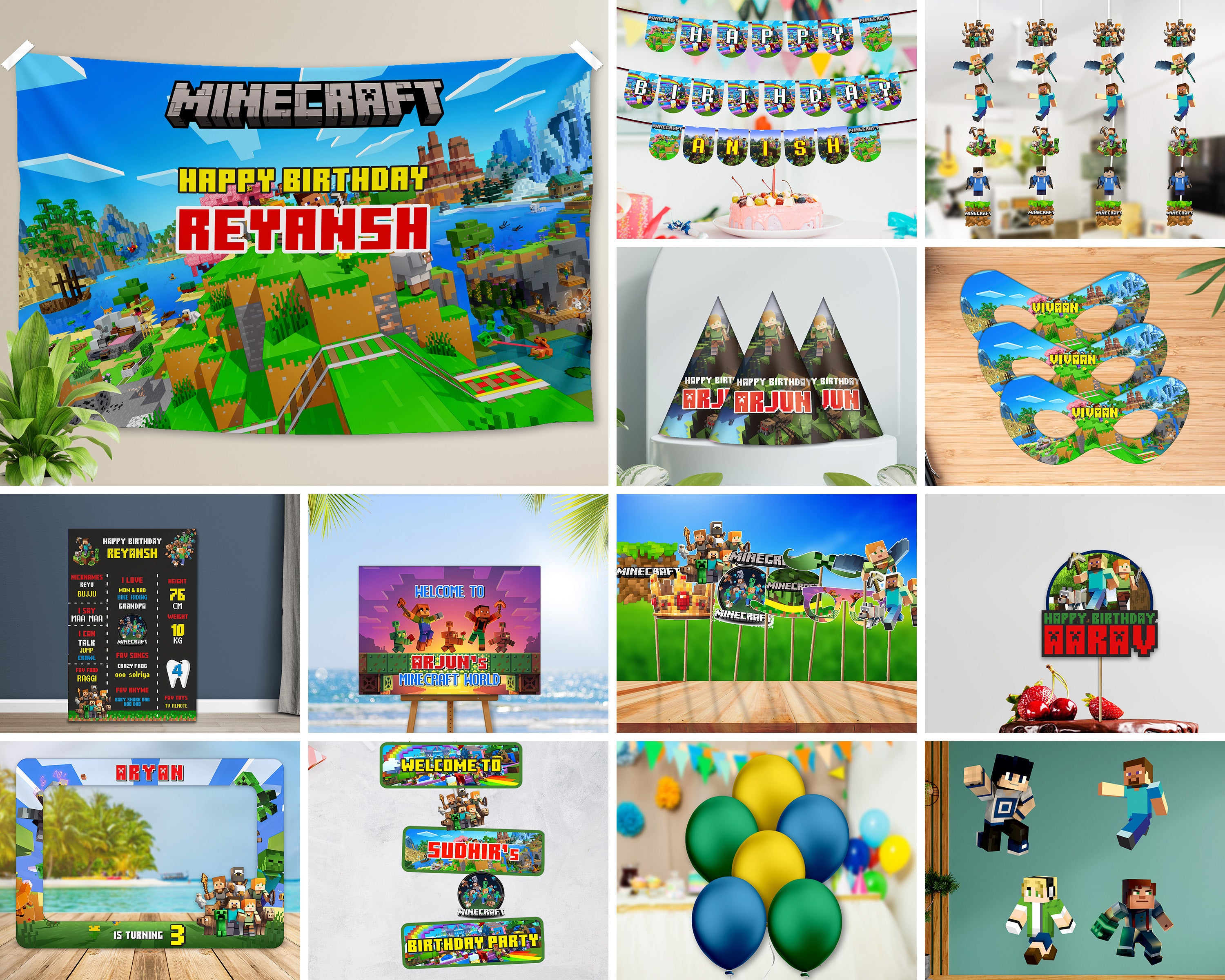 Mine Craft Theme Classic Kit