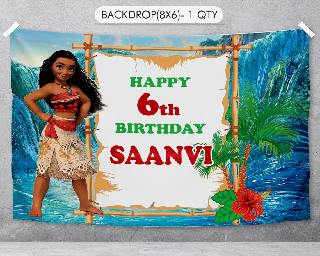 Moana Theme Premium Kit