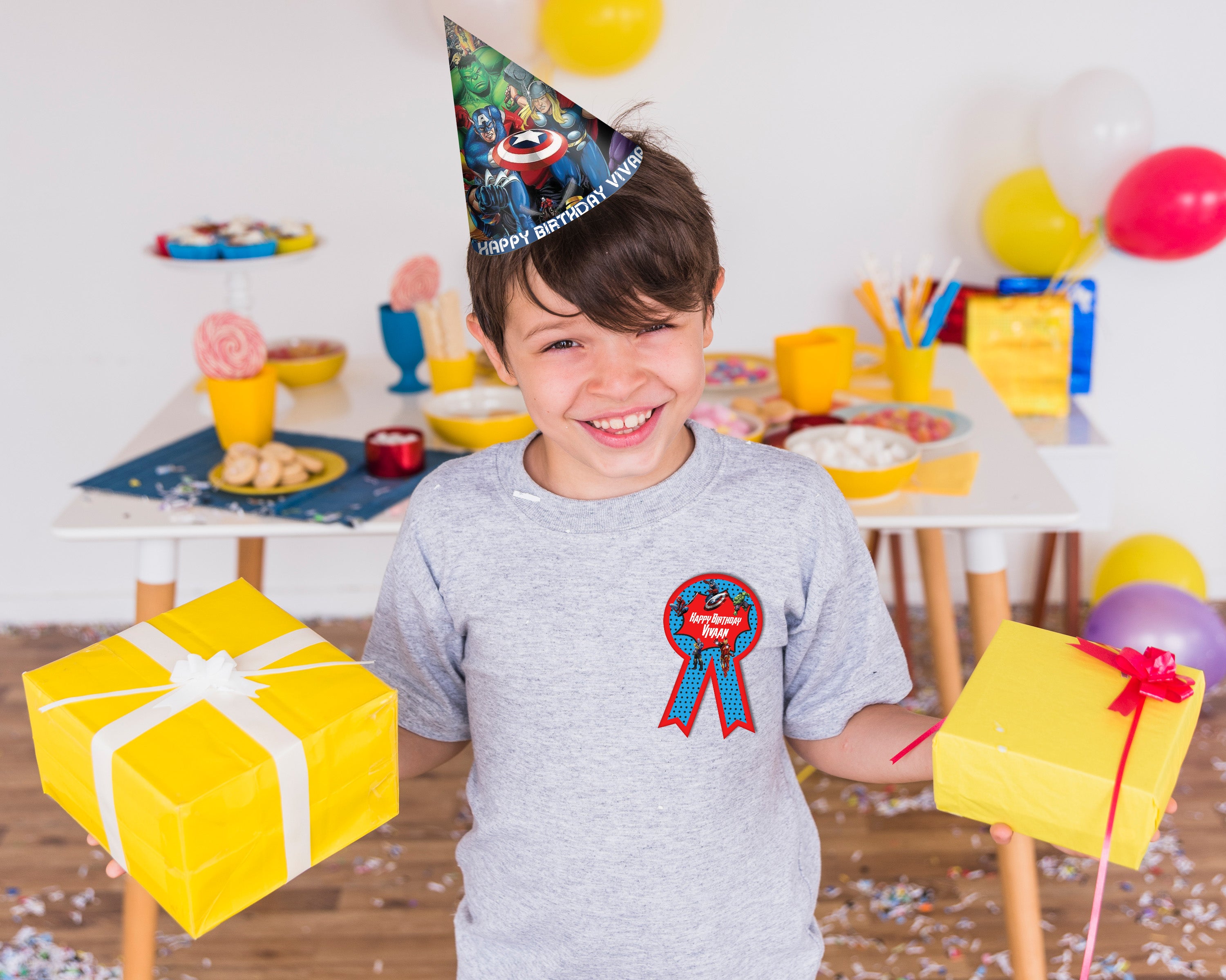 Avengers Theme Badges