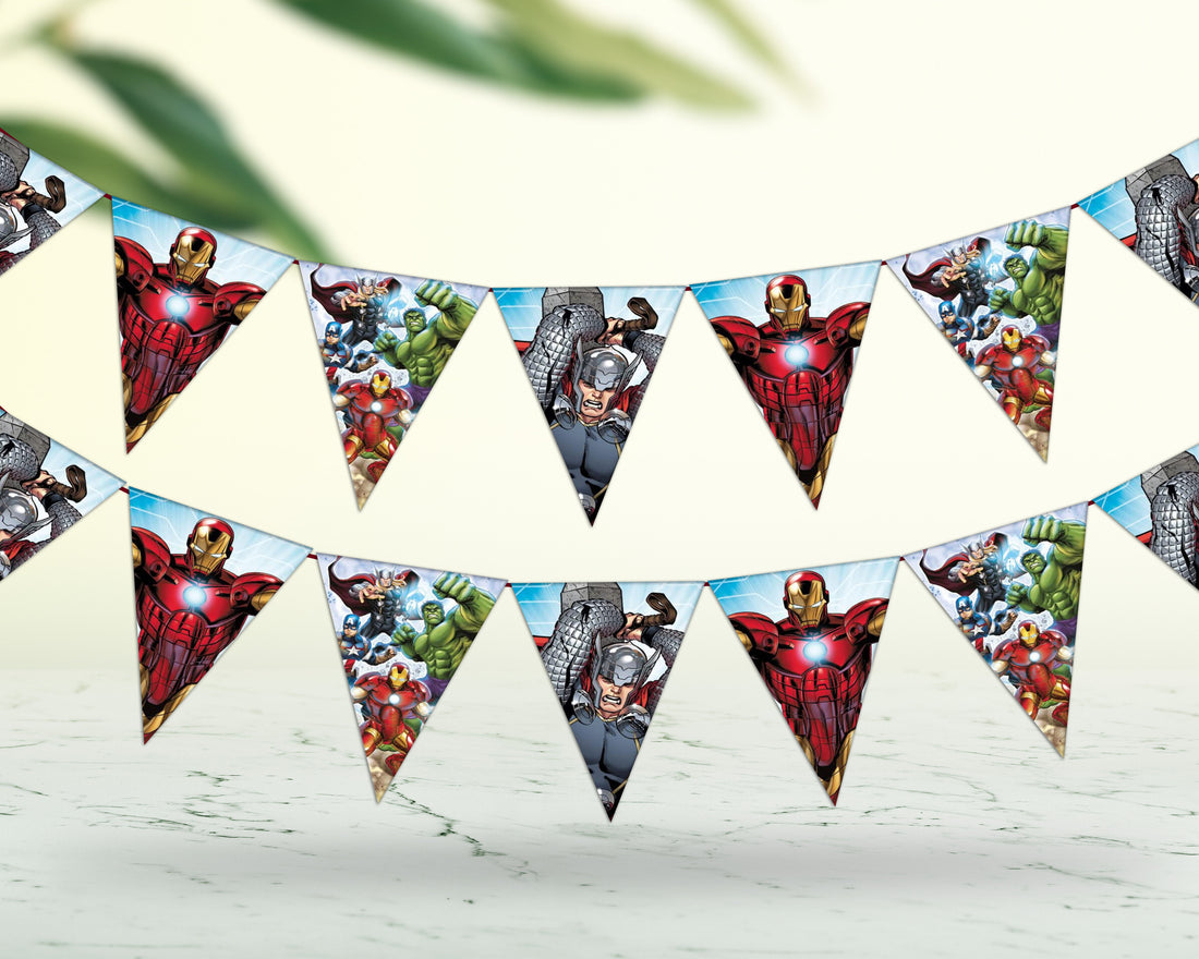 Avengers Theme Customized Flag Hanging