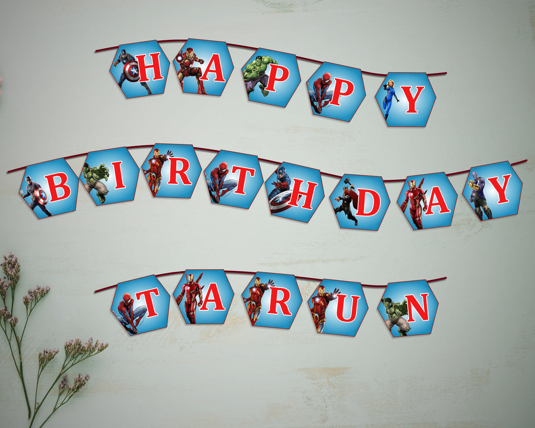 Avengers Theme Customized Hanging