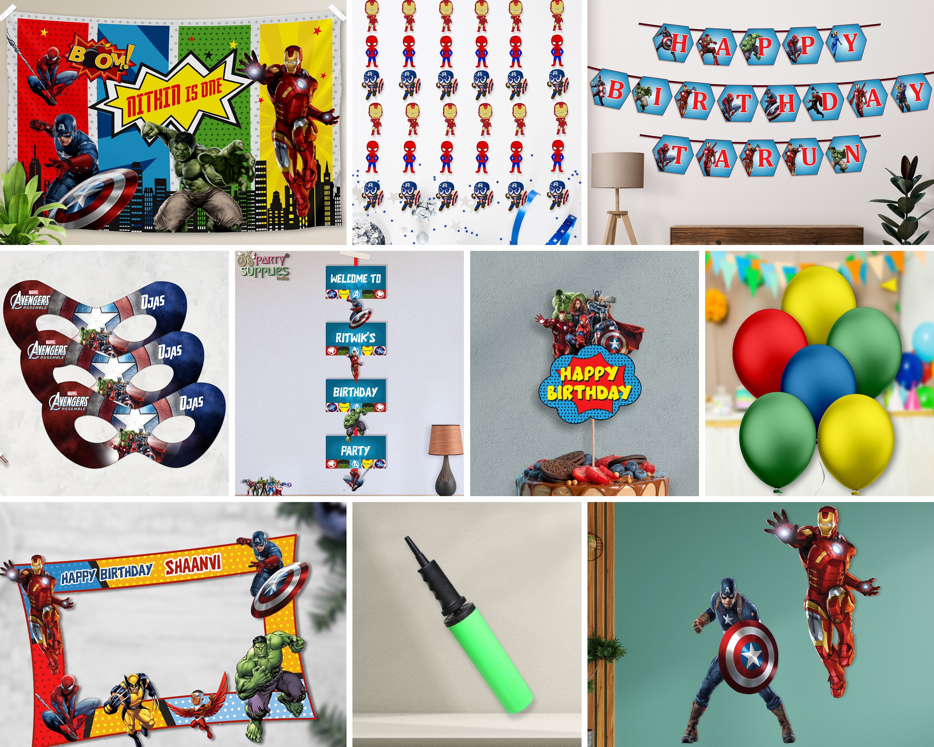 Avengers Theme Exclusive Kit