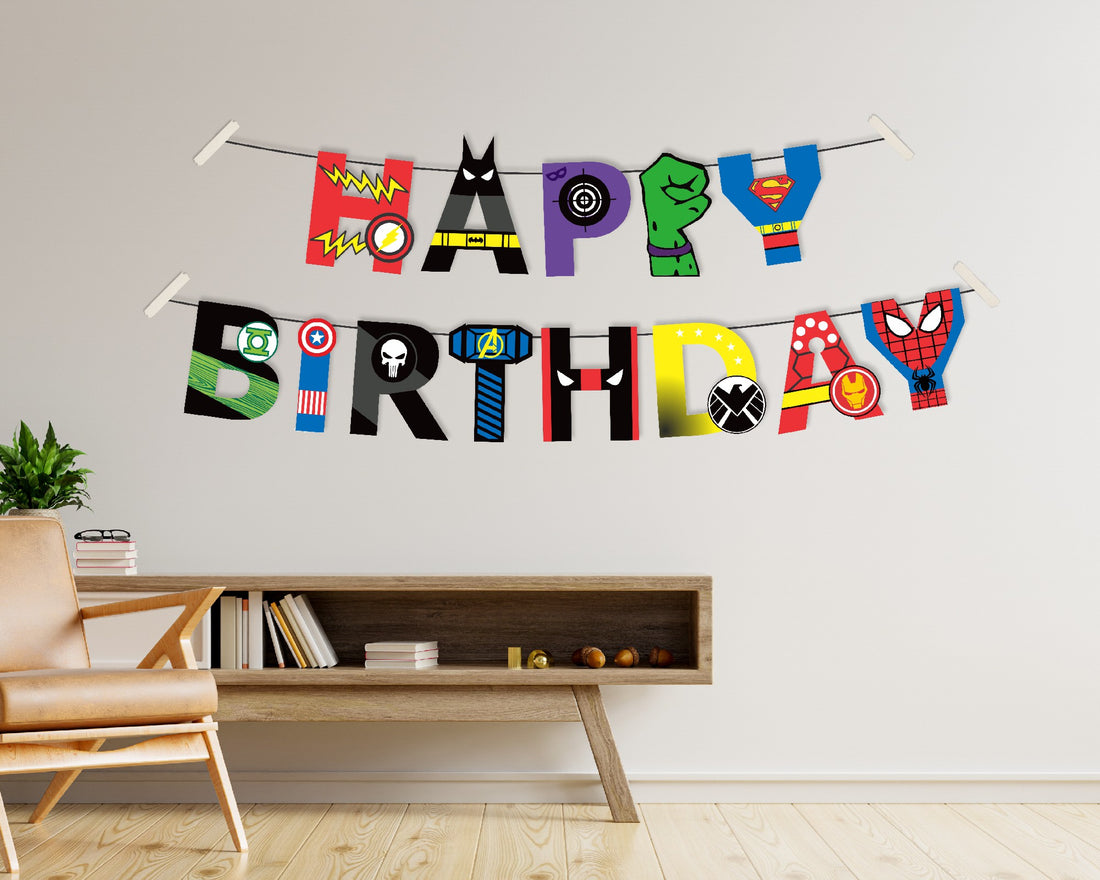 Avengers Theme Hanging