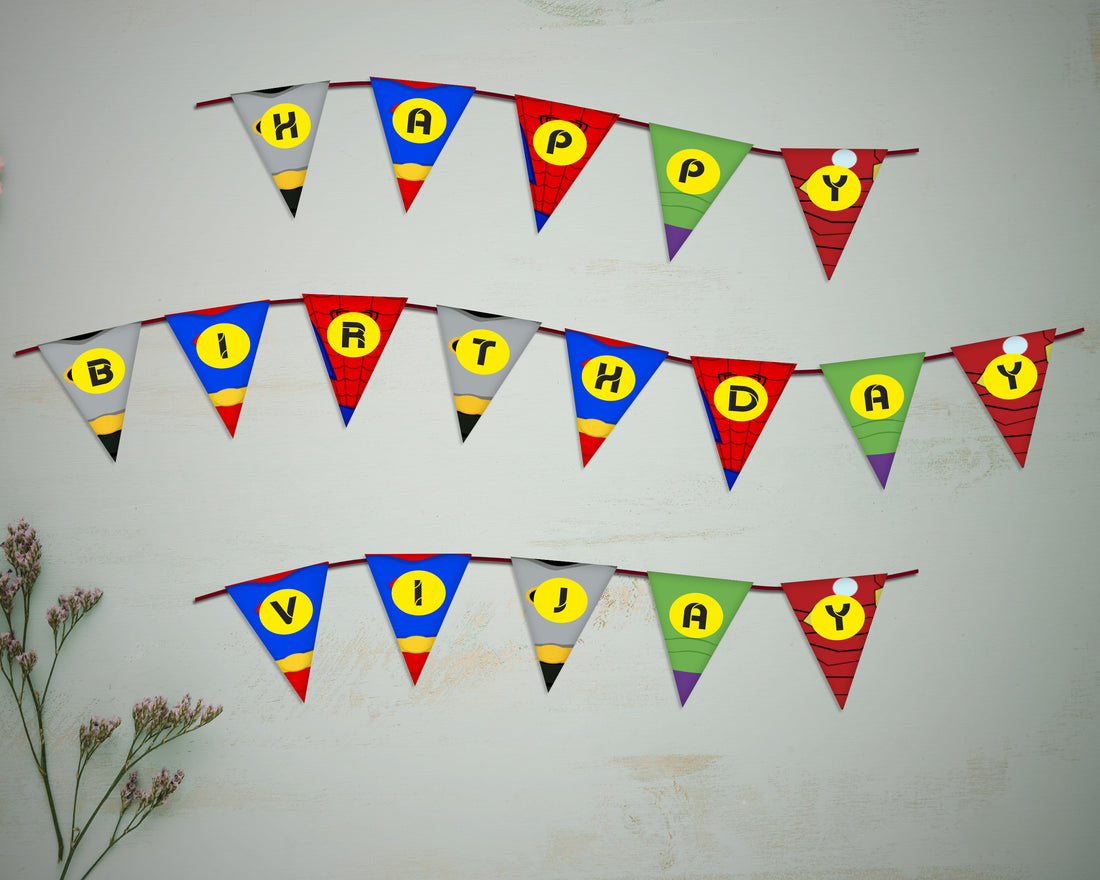 Avengers Theme Personalized Hanging