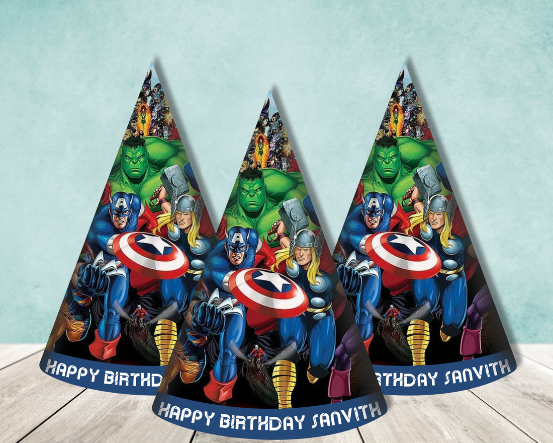 Avengers Theme Personalized Hat