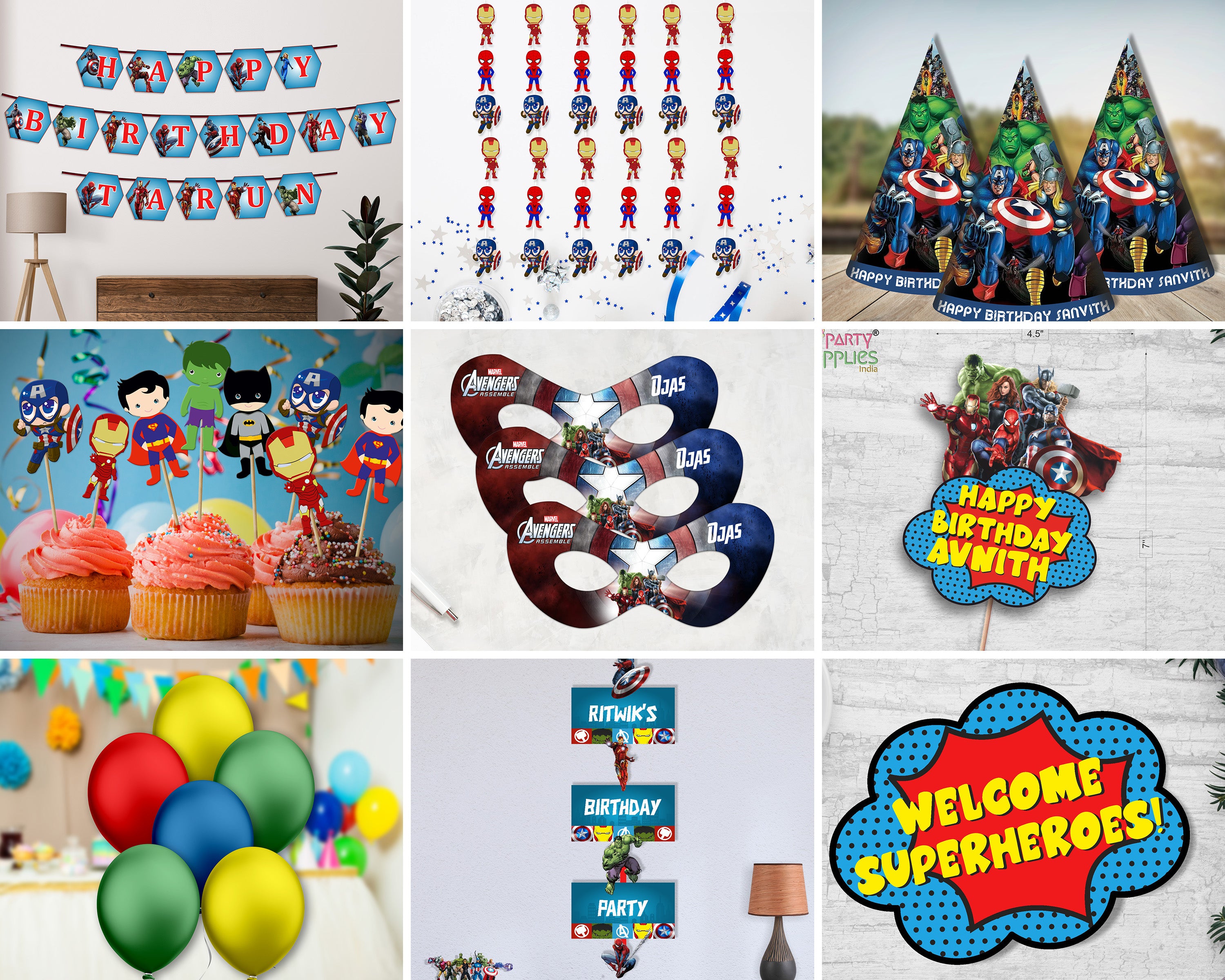 Avengers Theme Preferred Kit