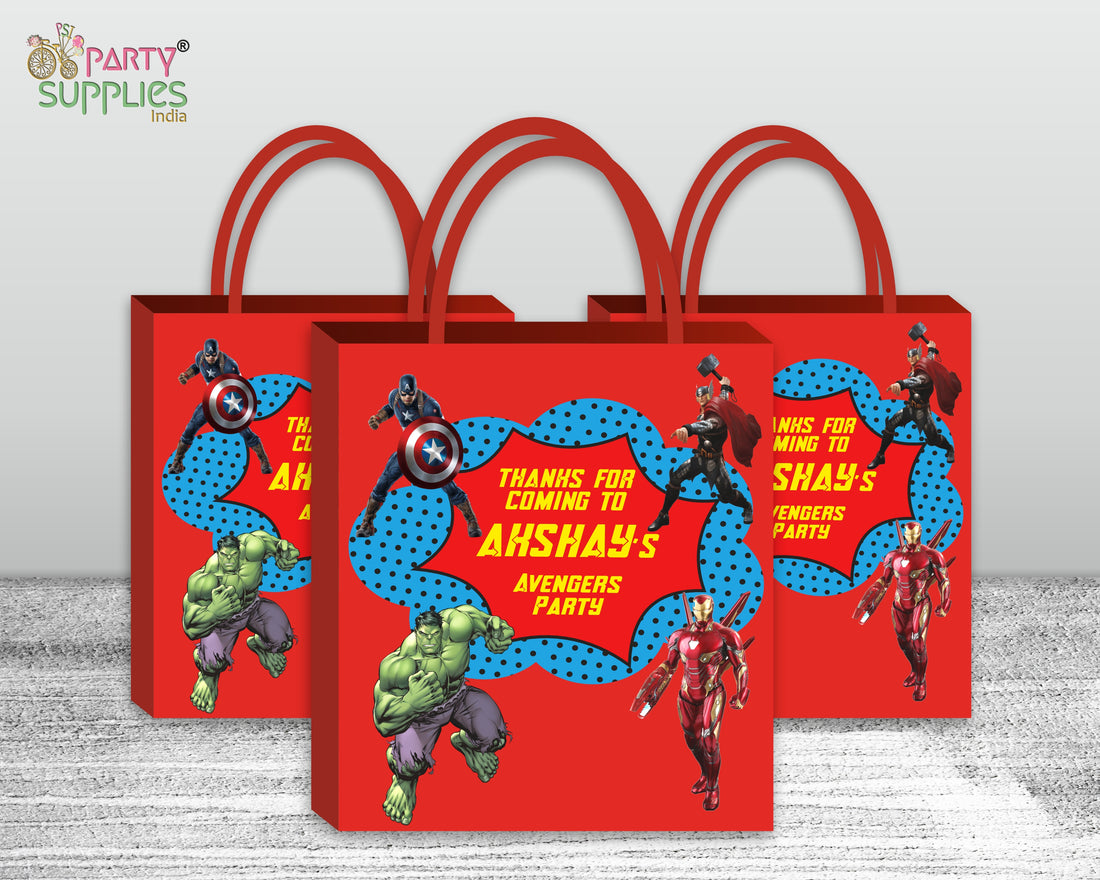 Avengers Theme Return Gift Bag