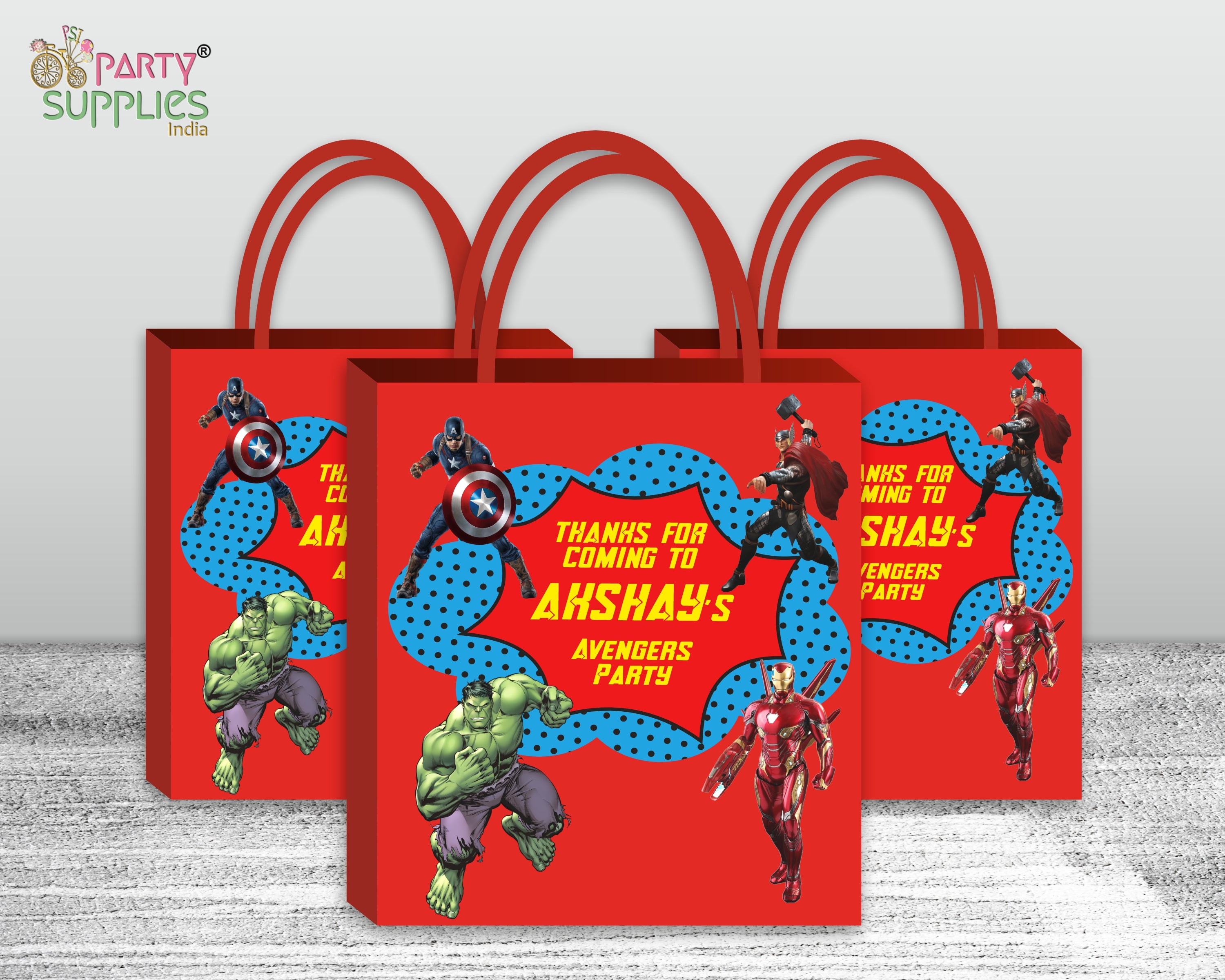 Avengers Theme Return Gift Bag