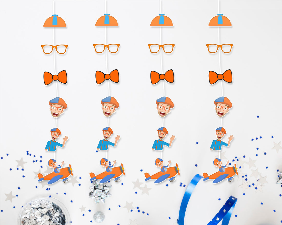 Blippi Theme Charcters Dangler