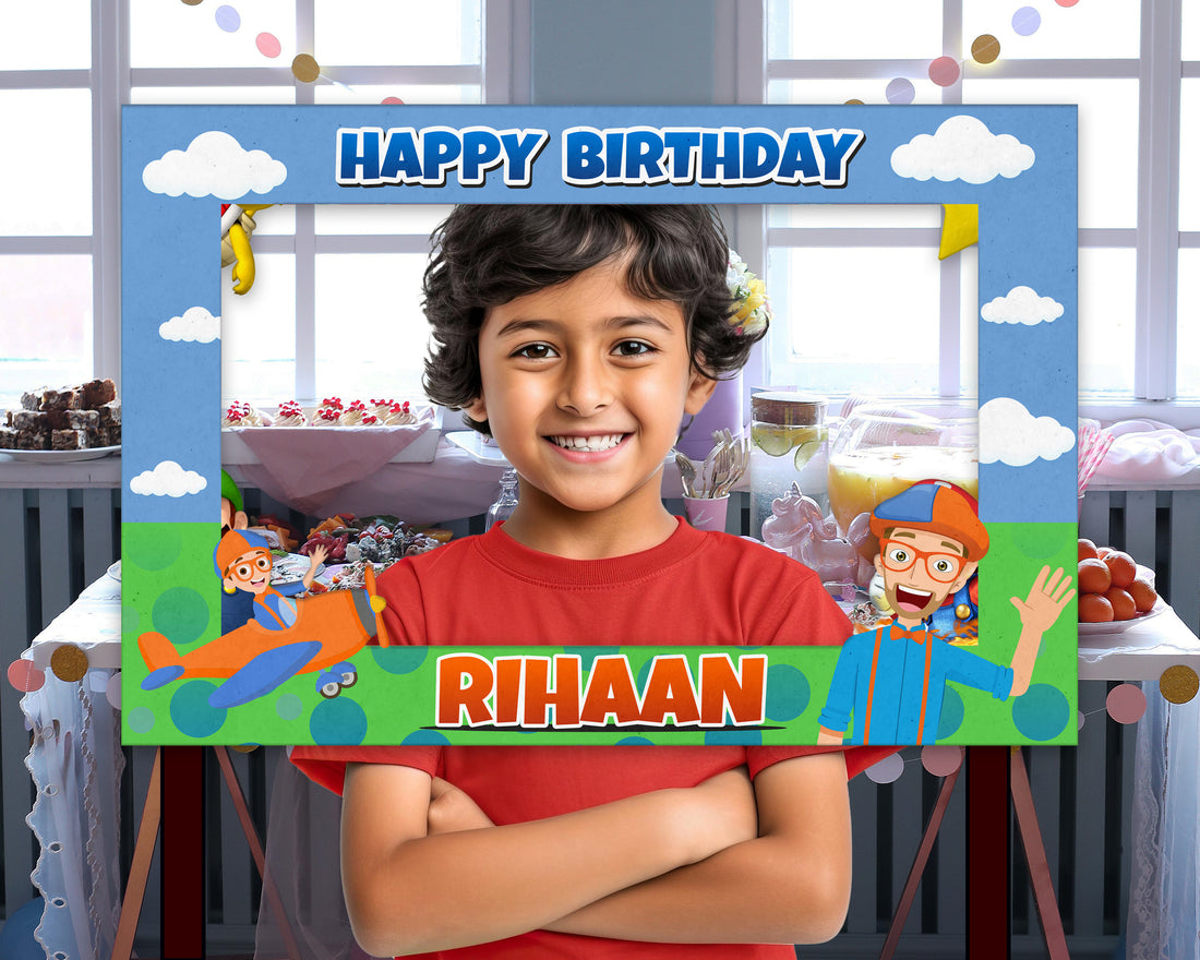 Blippi Theme PhotoBooth