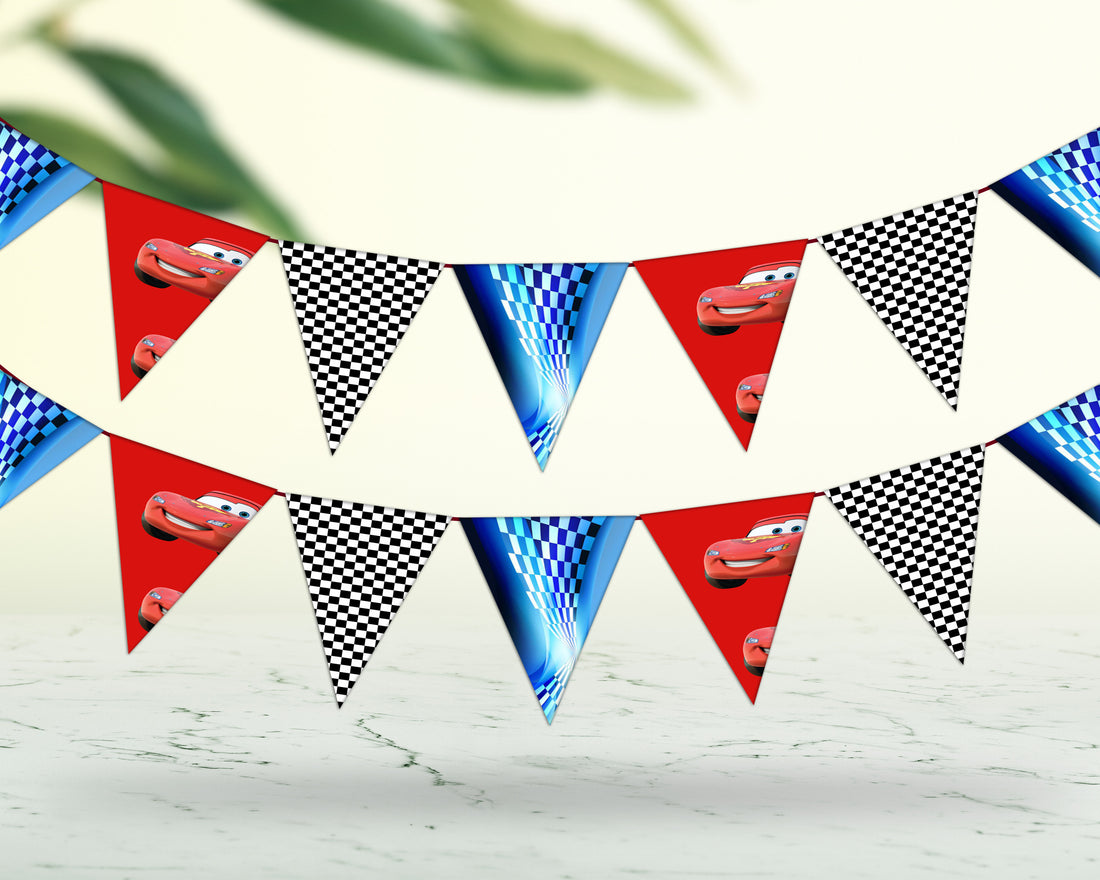 Car Theme Flag Hanging