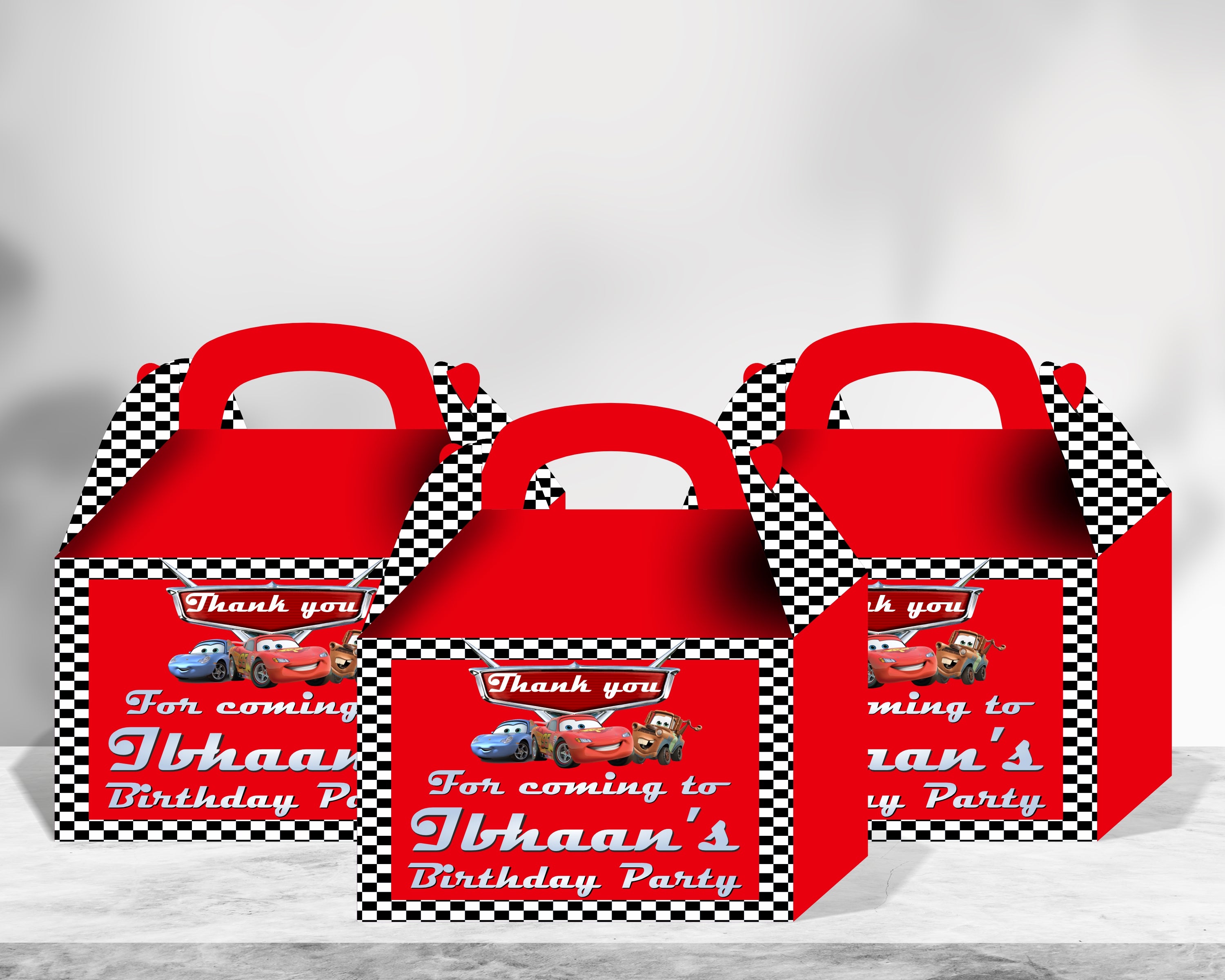 Car Theme Return GIft Goodie Boxes