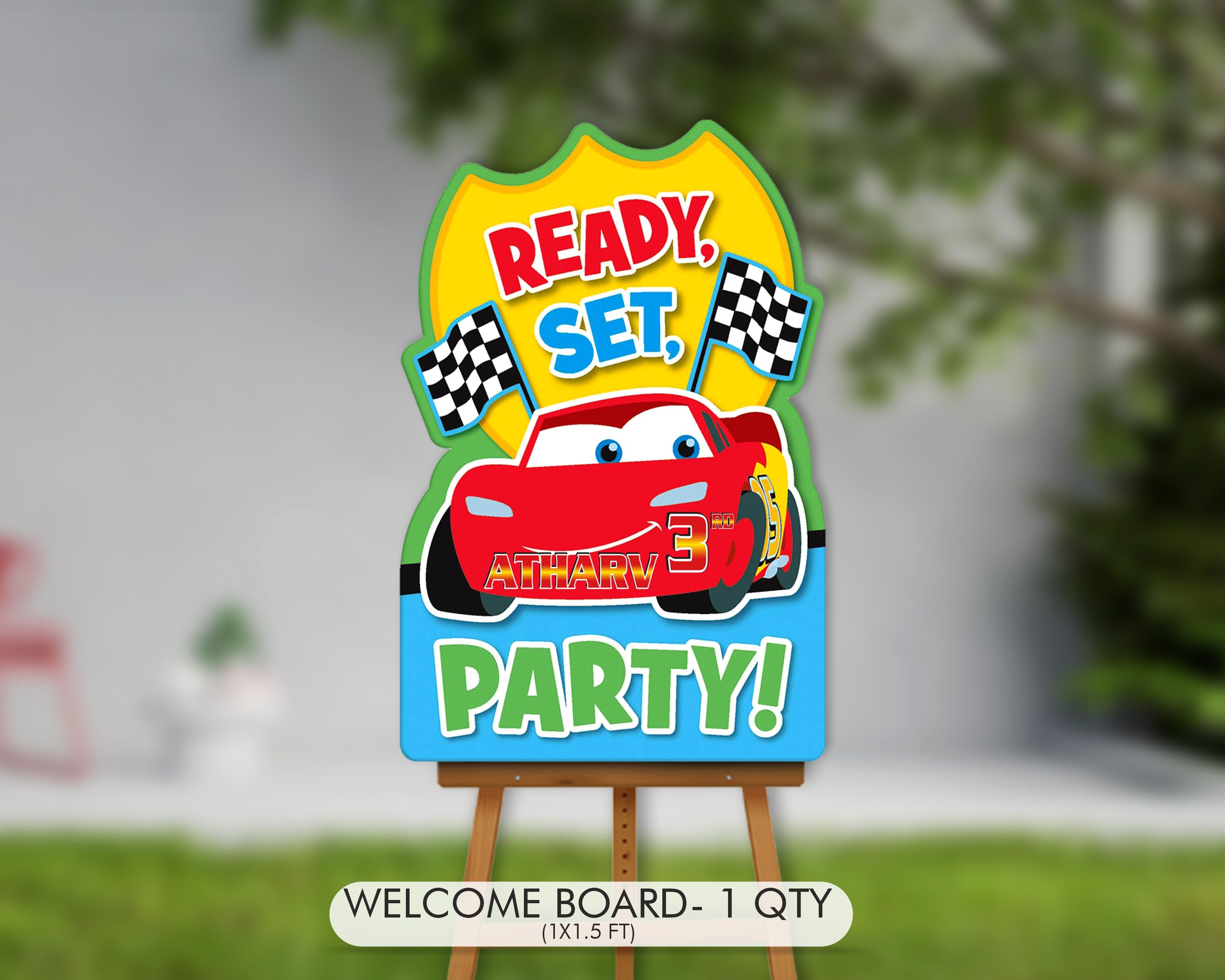 Car Theme Heritage Kit - image 5 of 6 | Party Supplies India