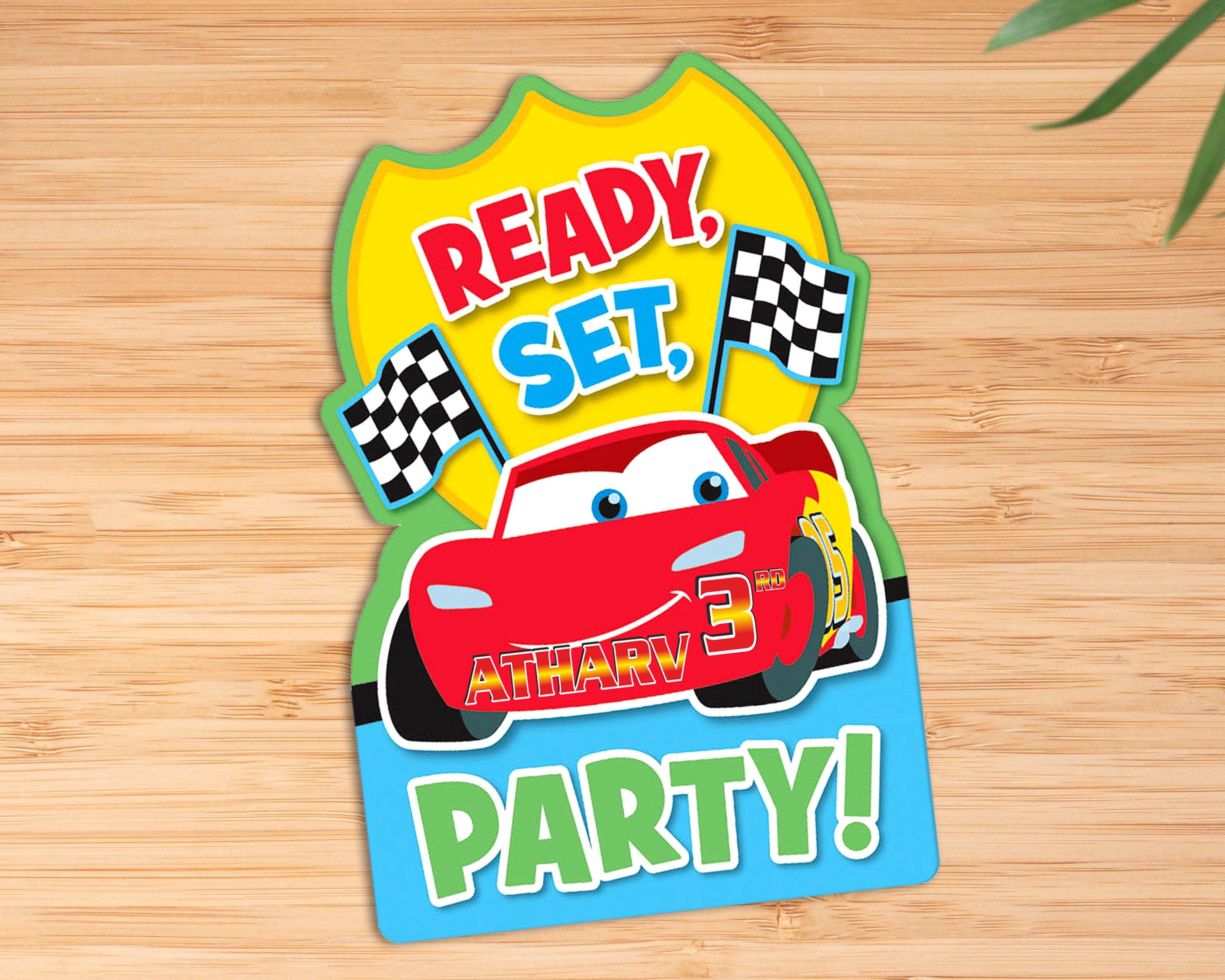 PSI Car Theme Personalized Welcome Board