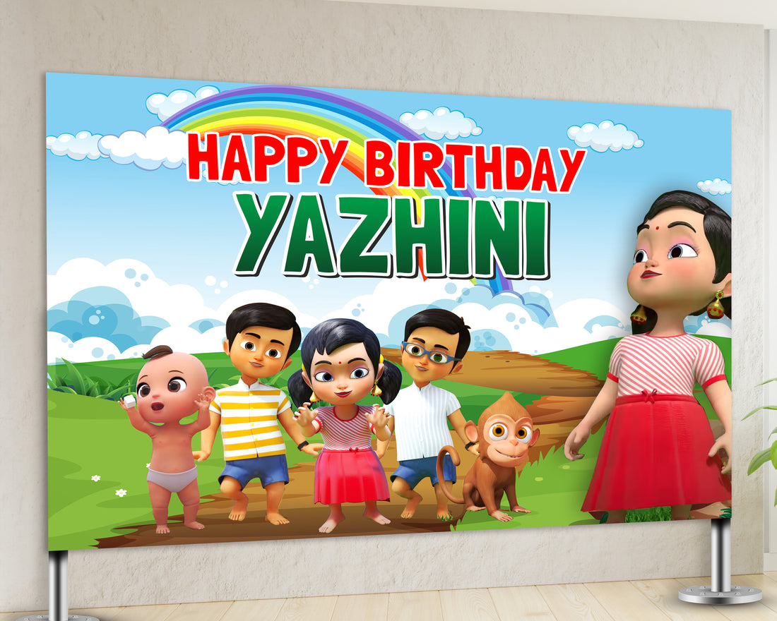 Chutti Kannamma Theme Backdrop