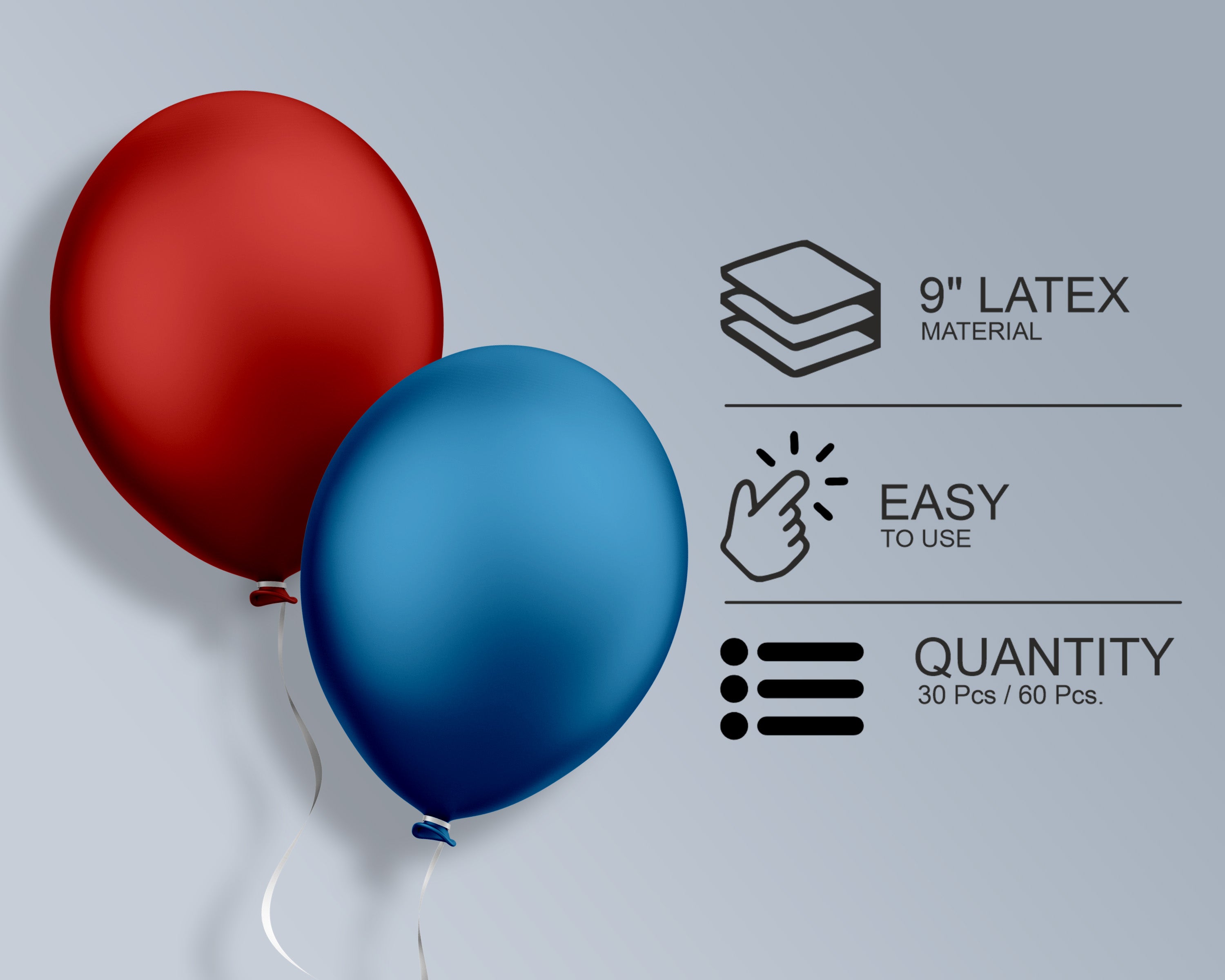 Chutti Kannamma Theme Colour 60 Pcs. Balloons