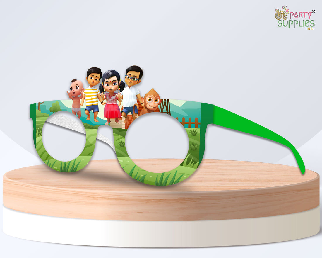 Chutti Kannamma Birthday Party glasses