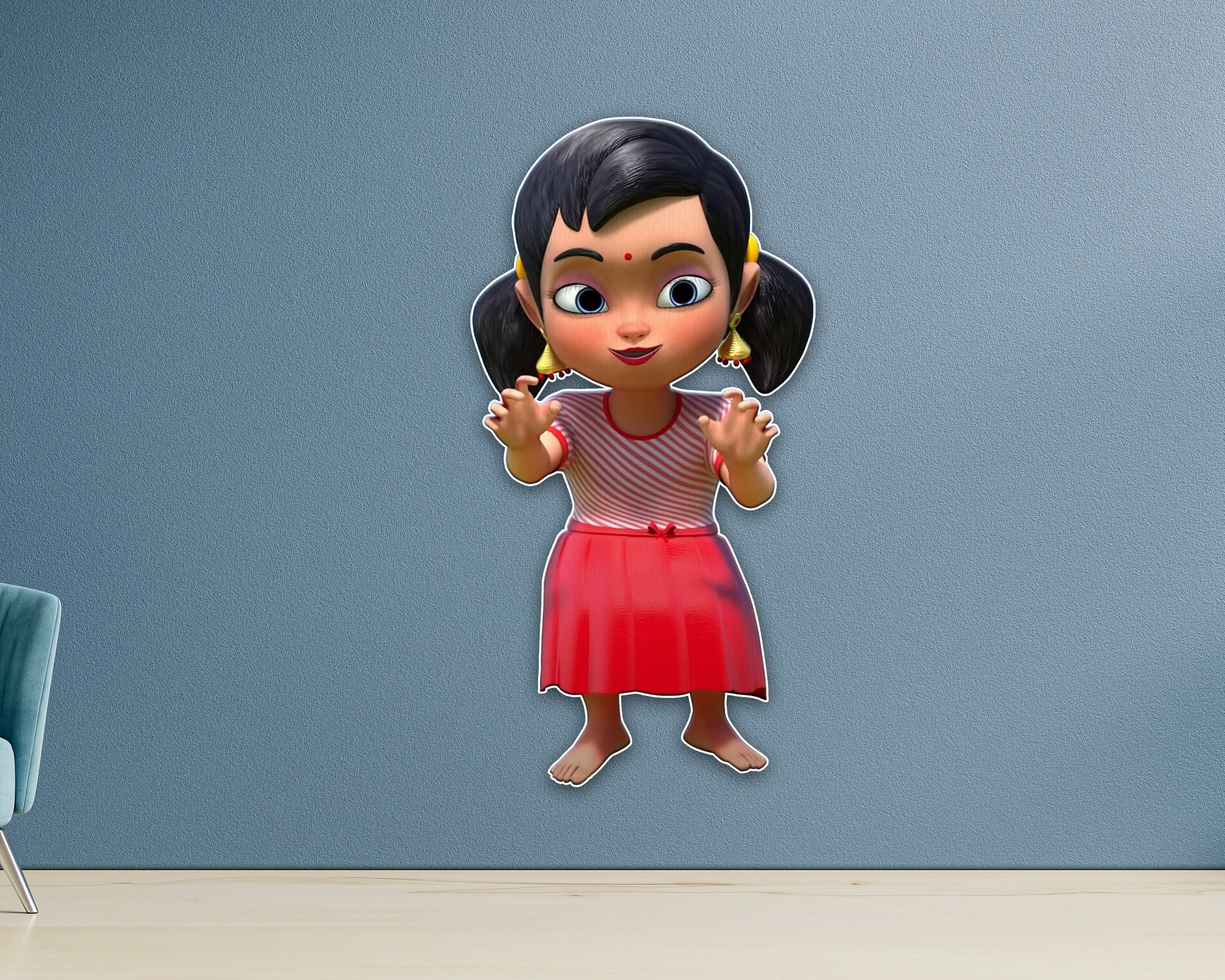 Chutti Kannamma Theme Cutout CHK-01