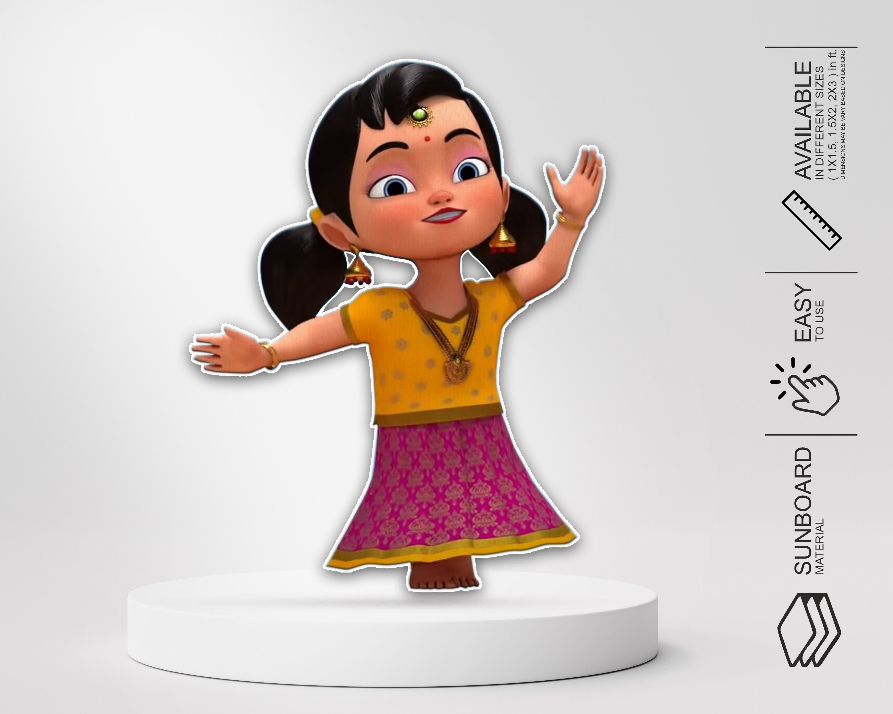 Chutti Kannamma Theme Cutout CHK-06