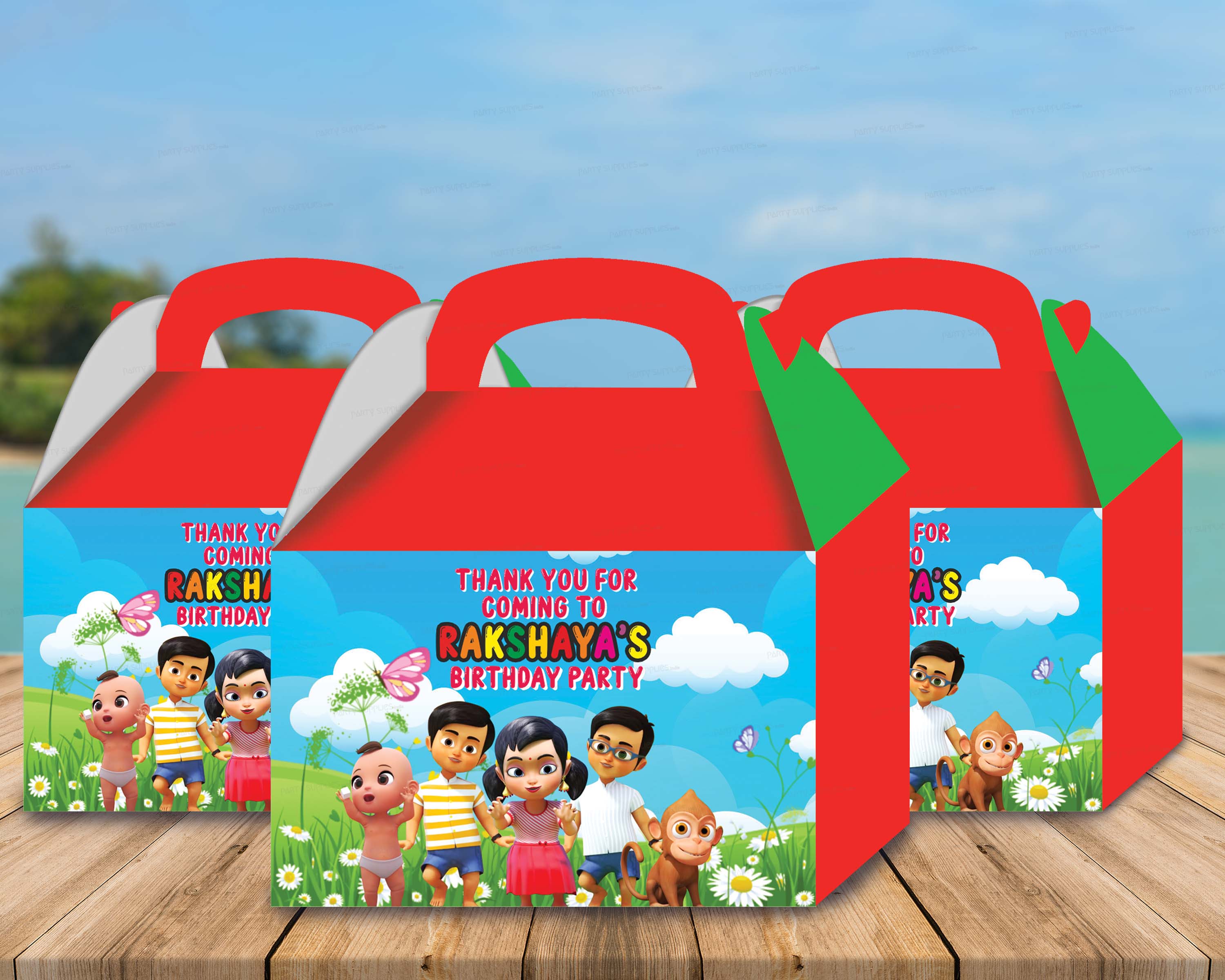 Chutti Kannamma Theme Goodie Return Gift Boxes