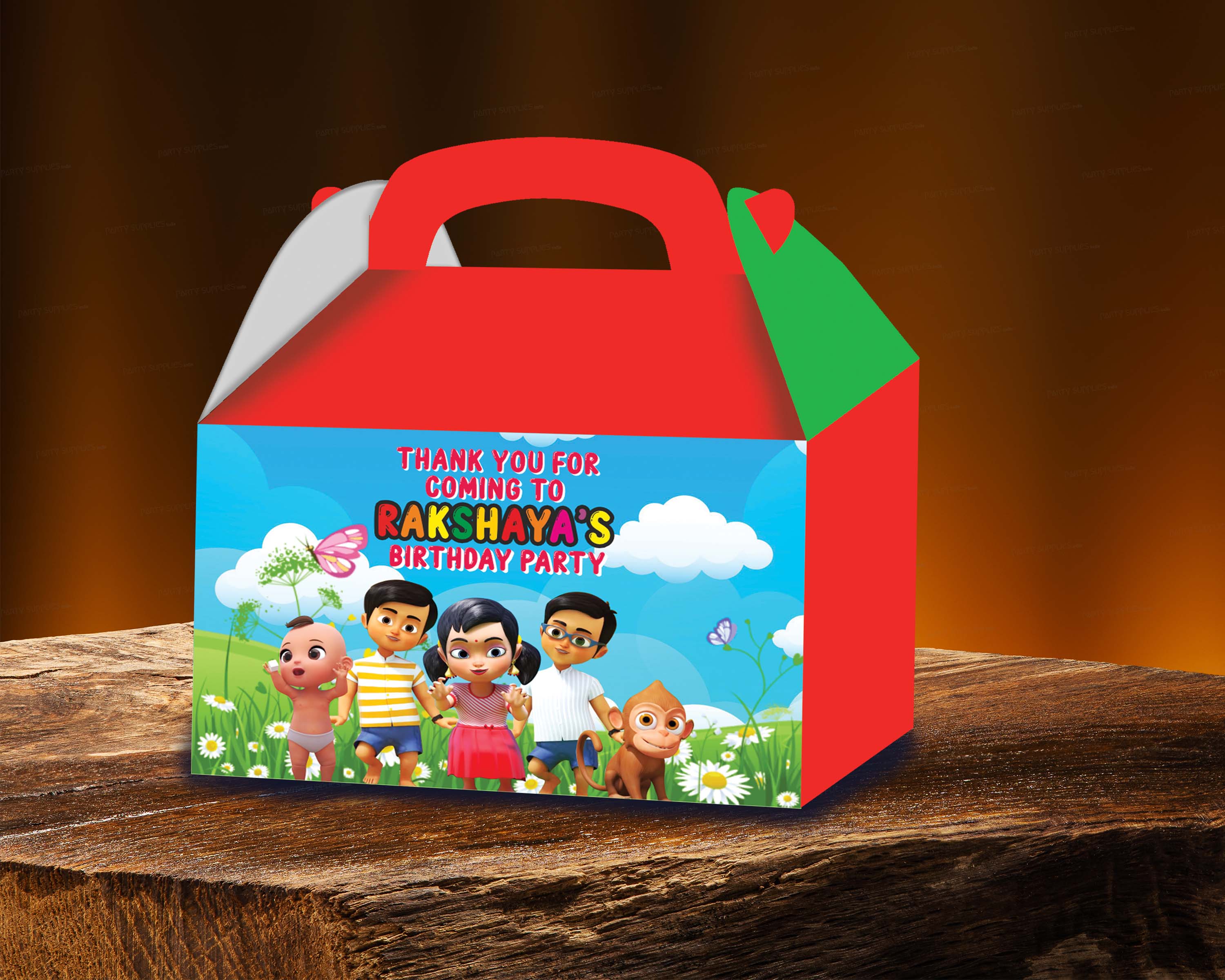 Chutti Kannamma Theme Goodie Return Gift Boxes
