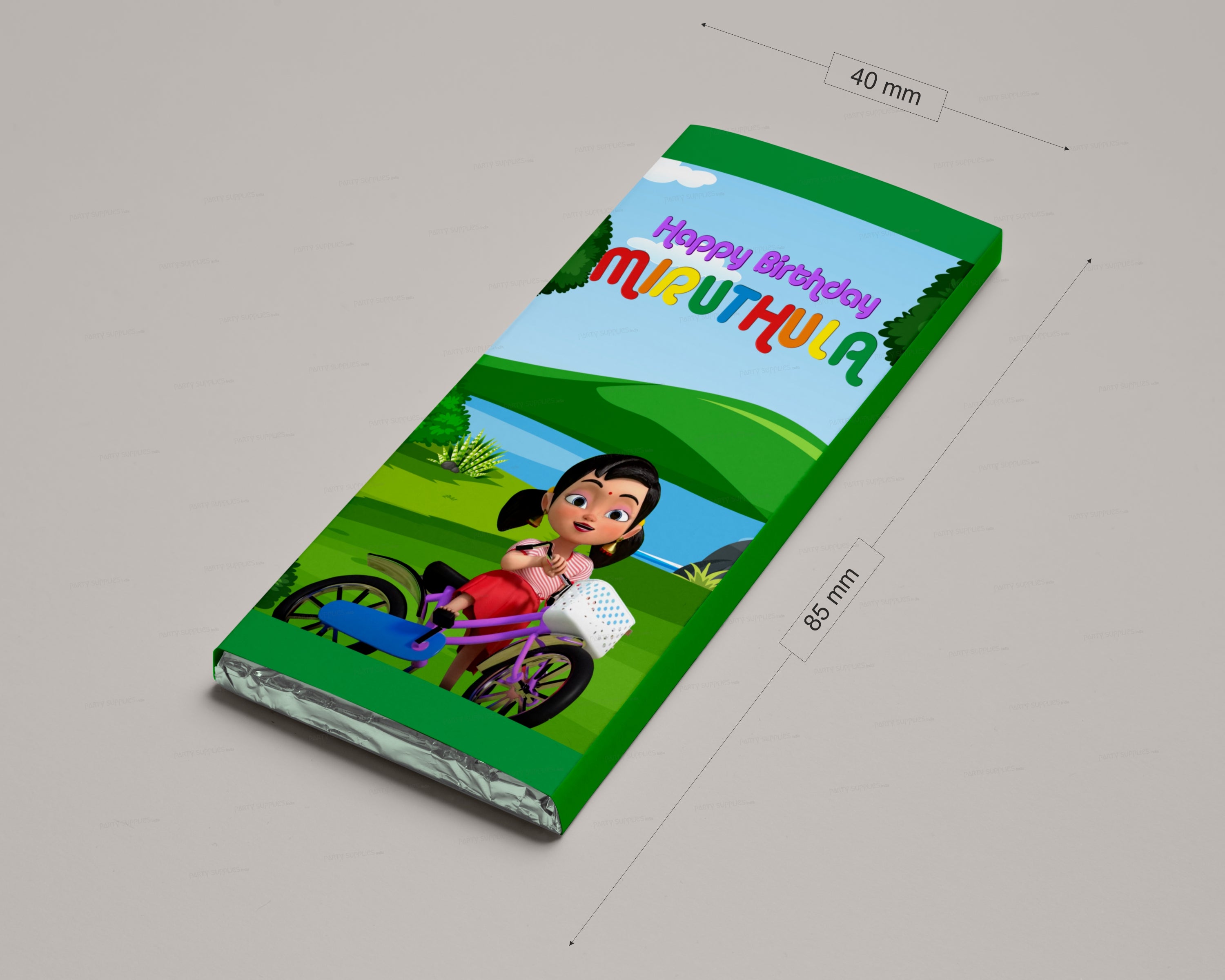 Chutti Kannamma Theme Home Made Chocolate Return Gifts