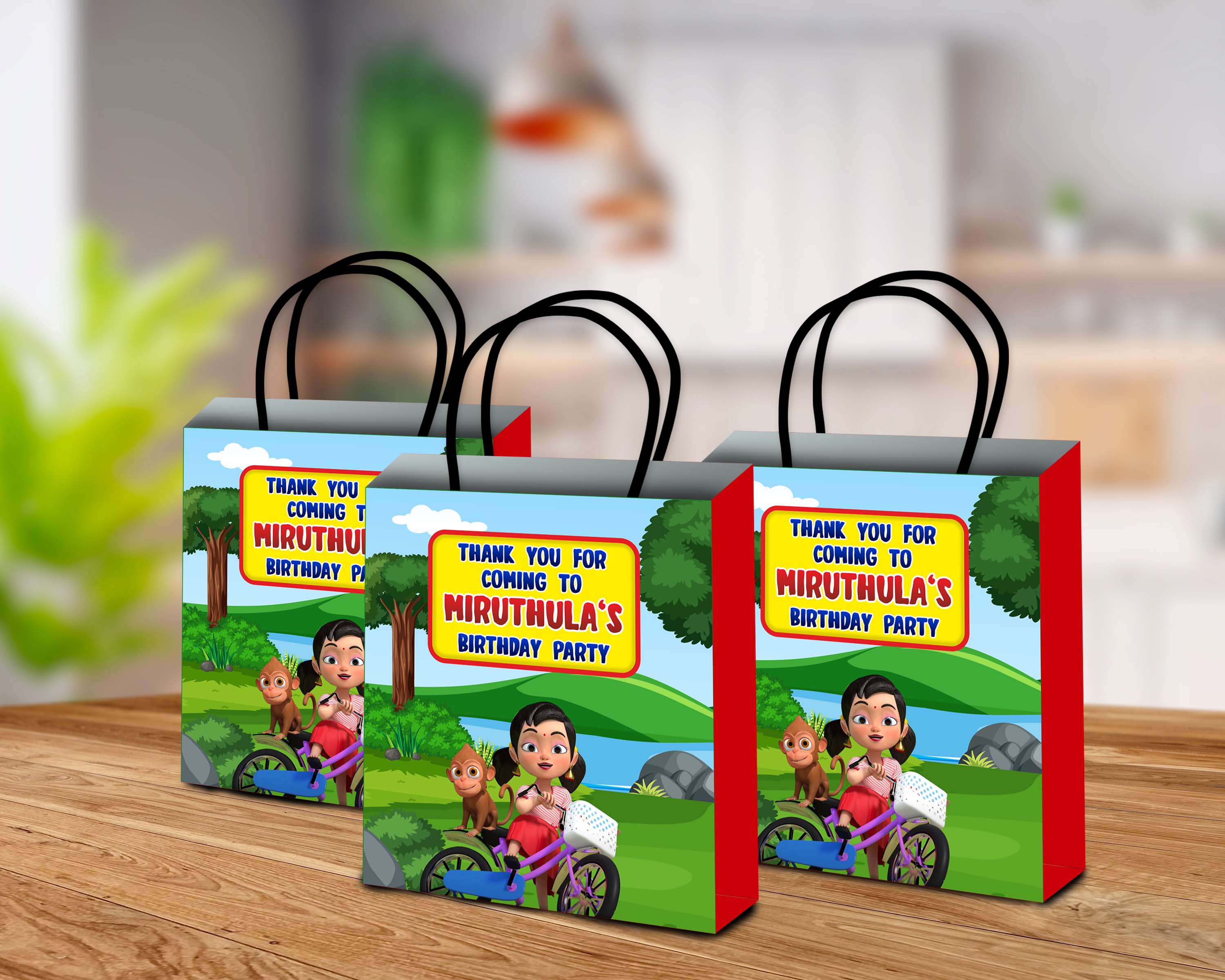 Chutti Kannamma Theme Return Gift Bag
