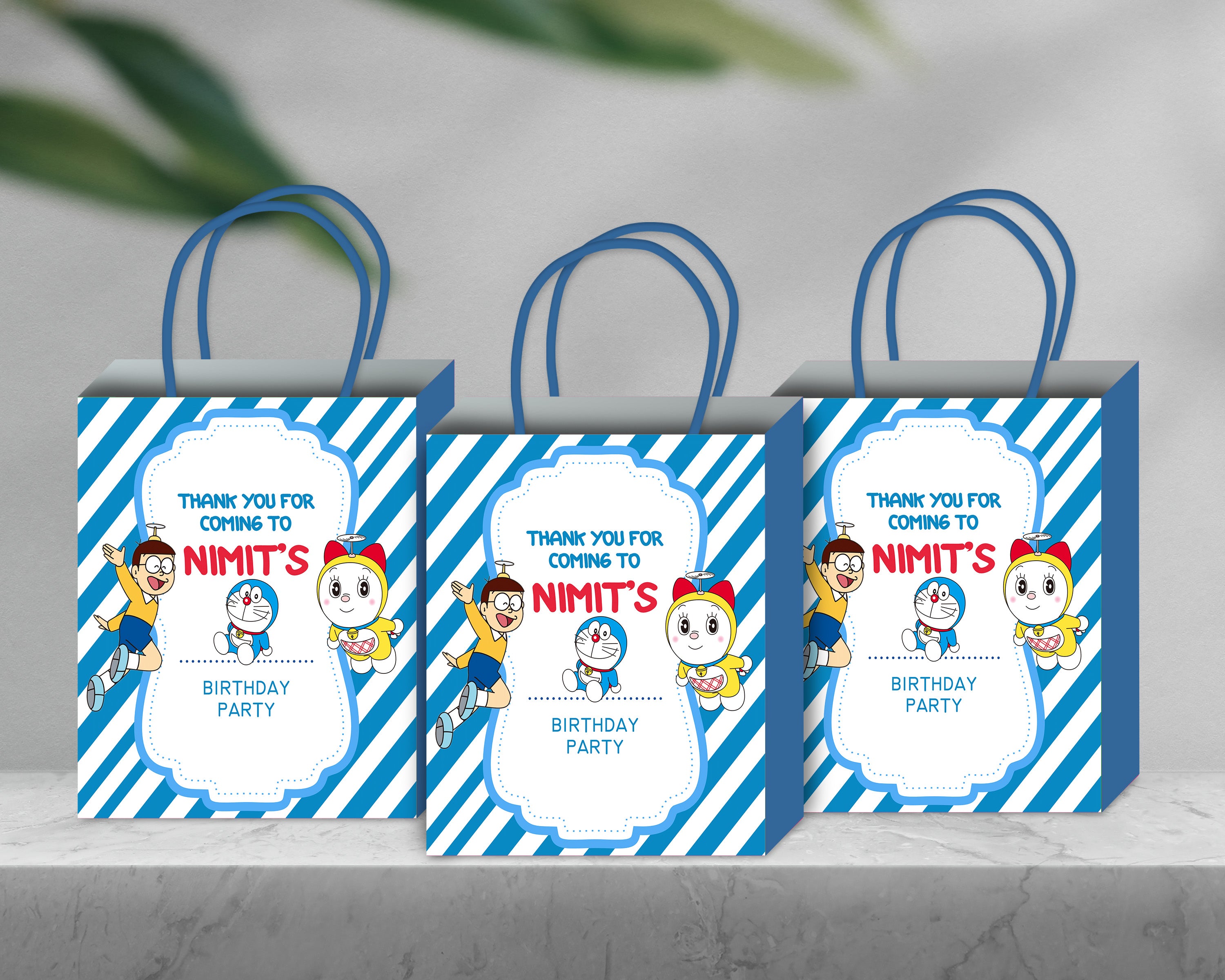 Doraemon Theme Return Gift Bag